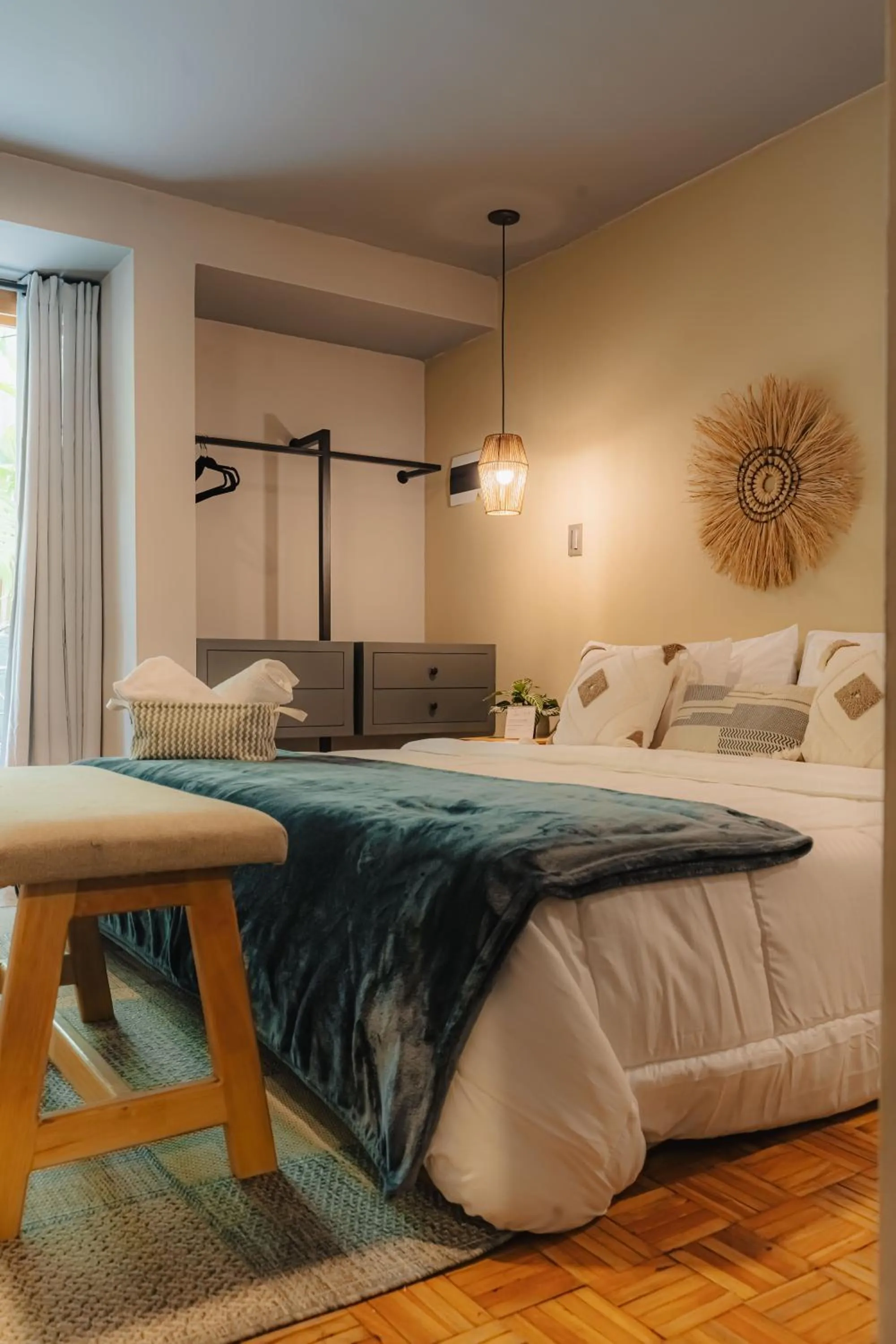 Bed in Poblado Muuk Hotel Boutique Campestre