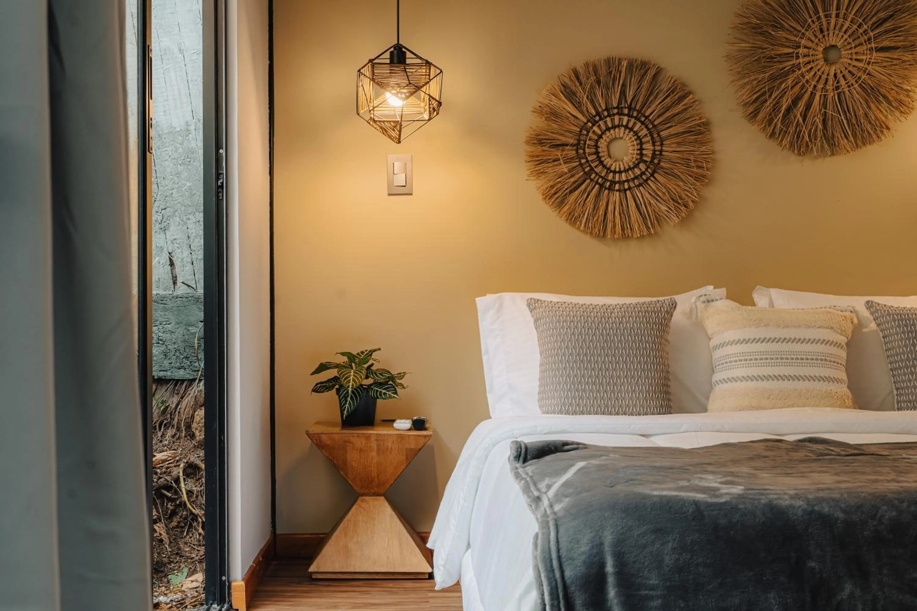 Bed in Poblado Muuk Hotel Boutique Campestre