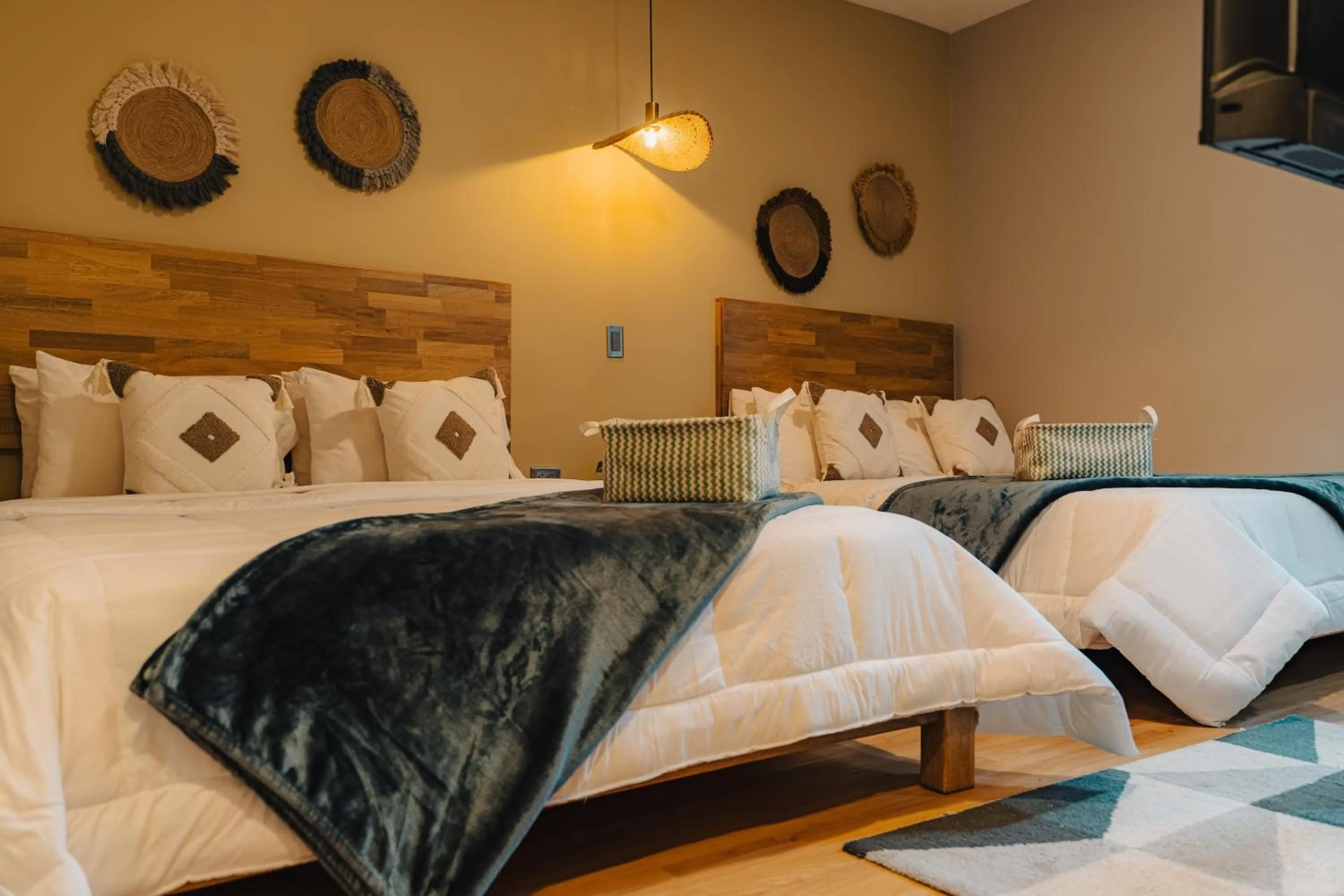 Bed in Poblado Muuk Hotel Boutique Campestre