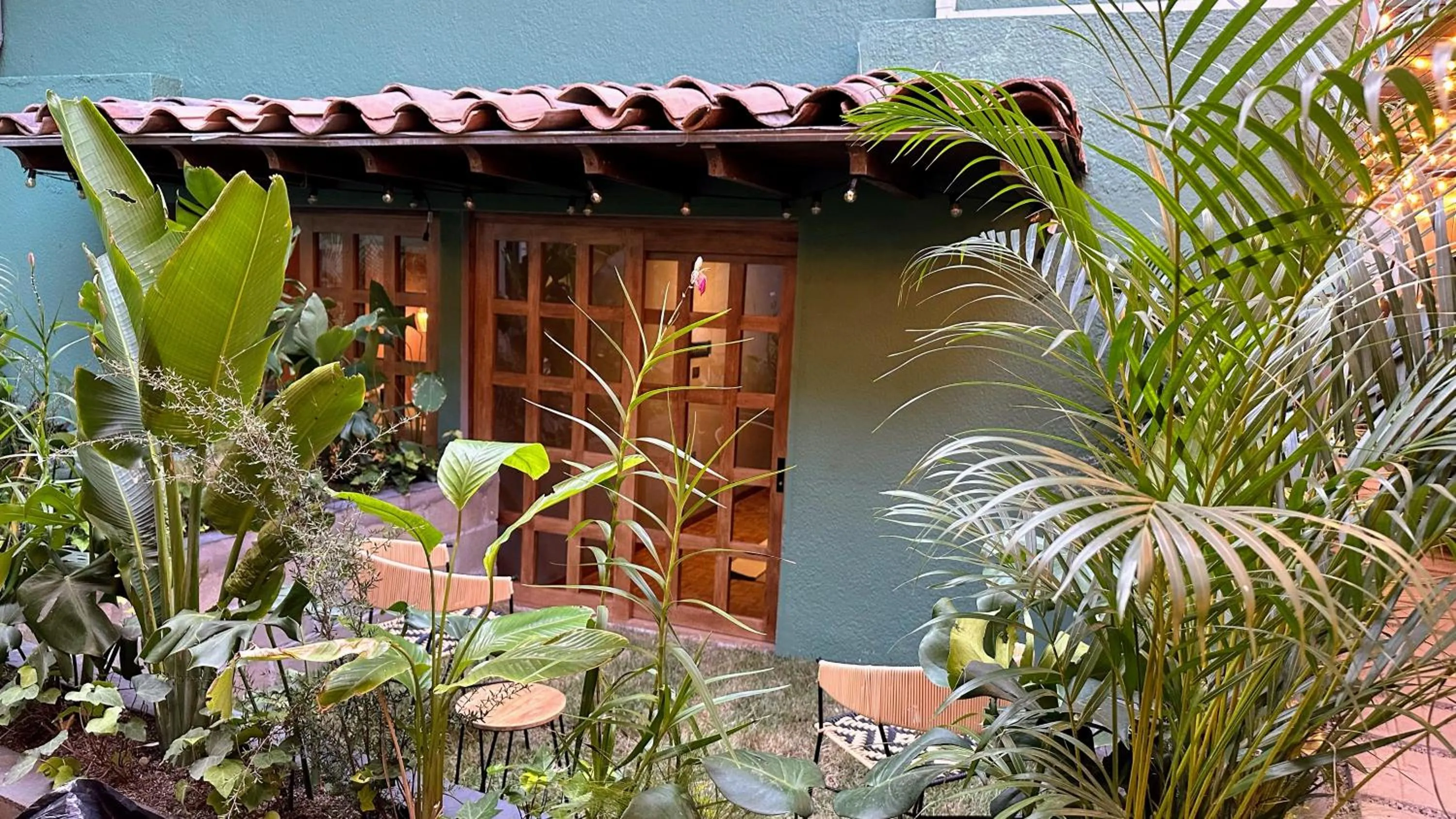 Garden view in Poblado Muuk Hotel Boutique Campestre