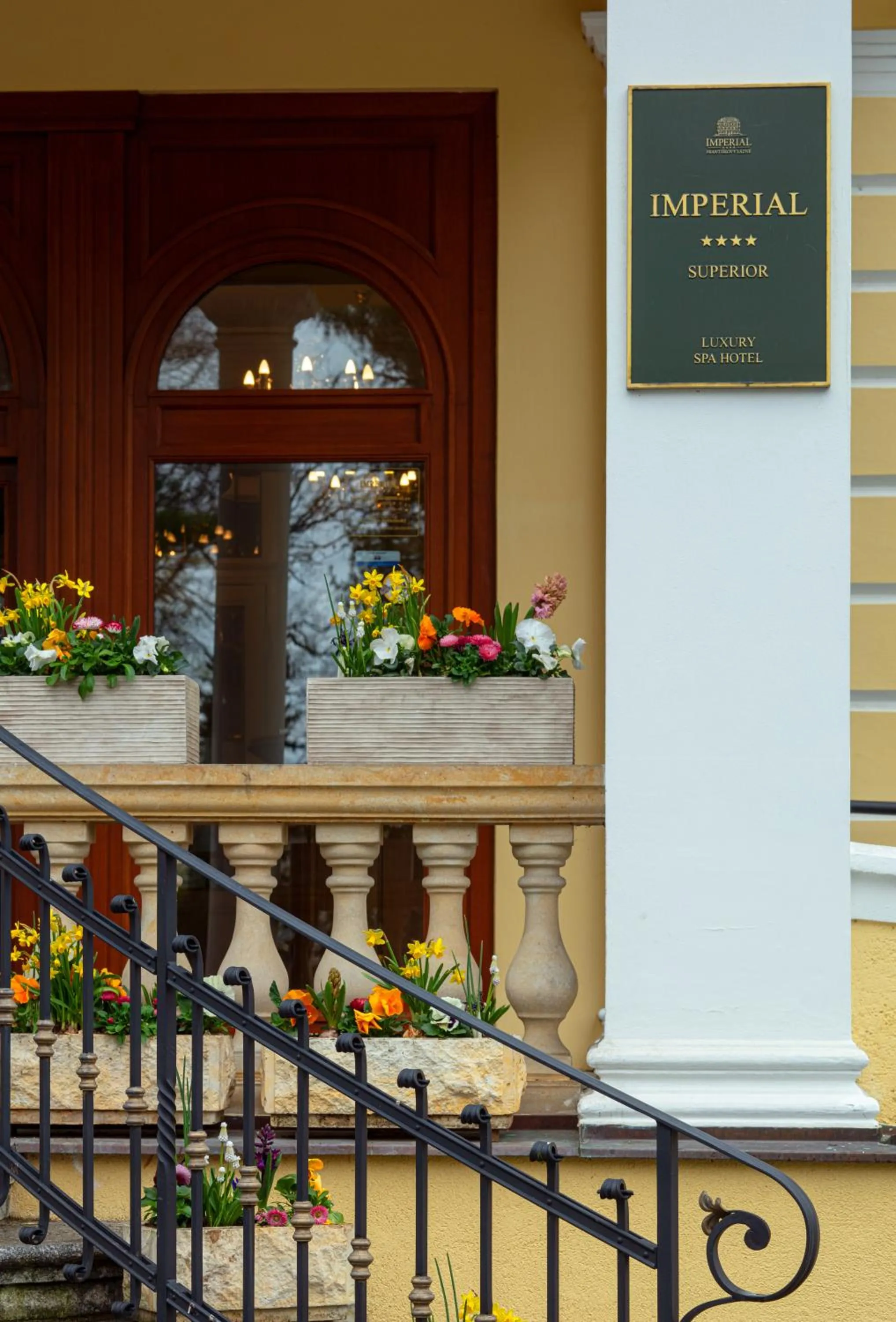 Decorative detail in Imperial Spa & Kurhotel