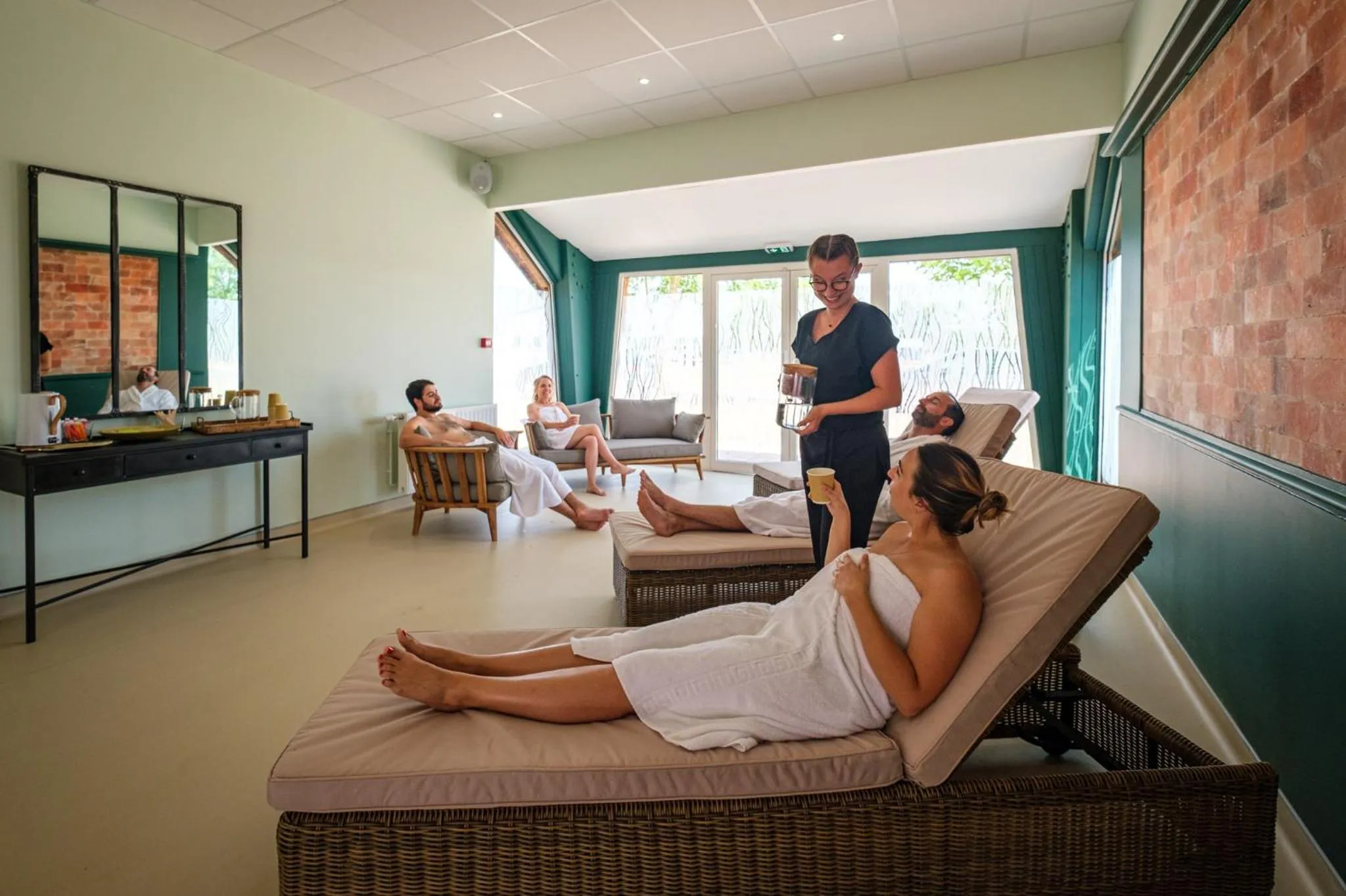 Spa and wellness centre/facilities in Domaine de Roiffé