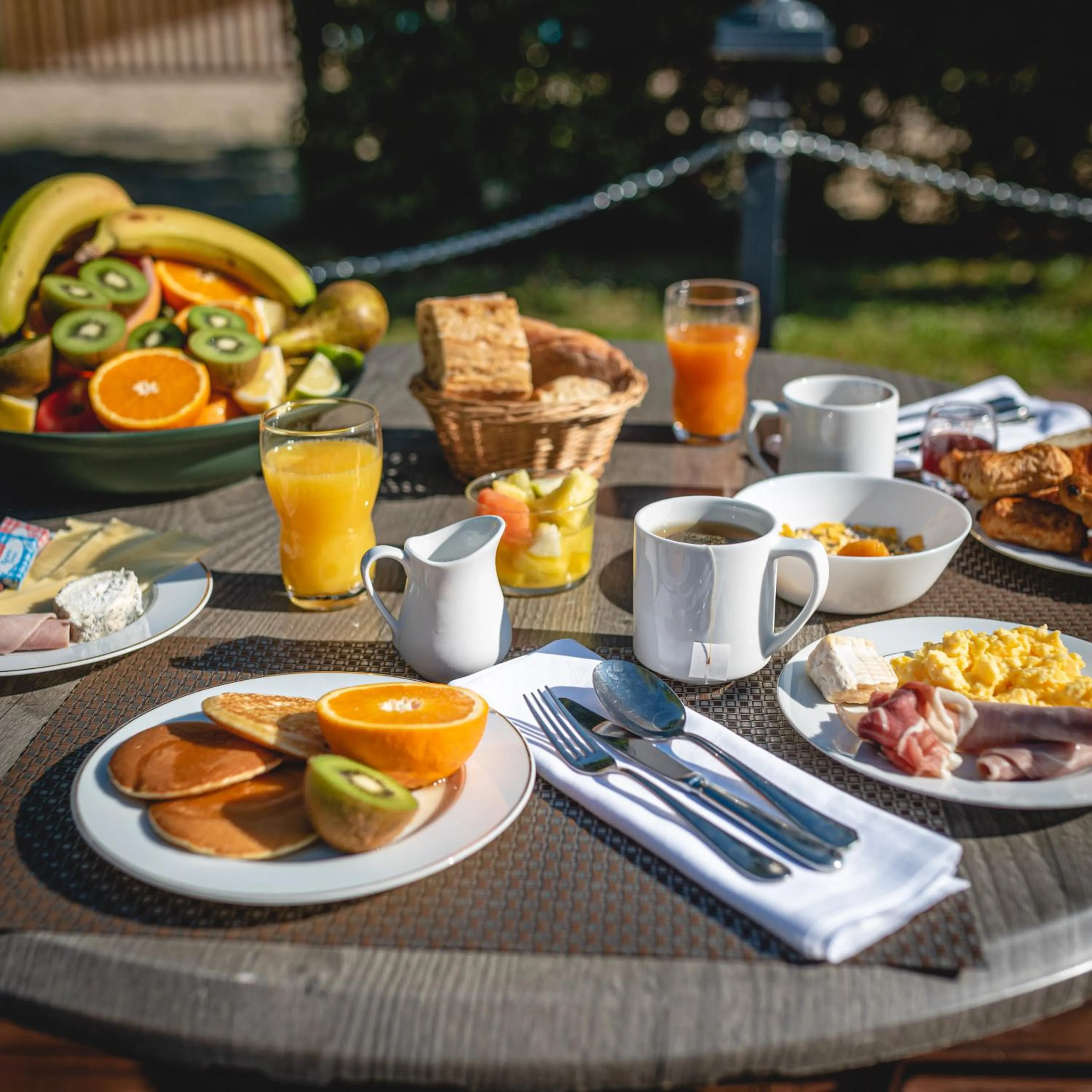 Breakfast in Domaine de Roiffé