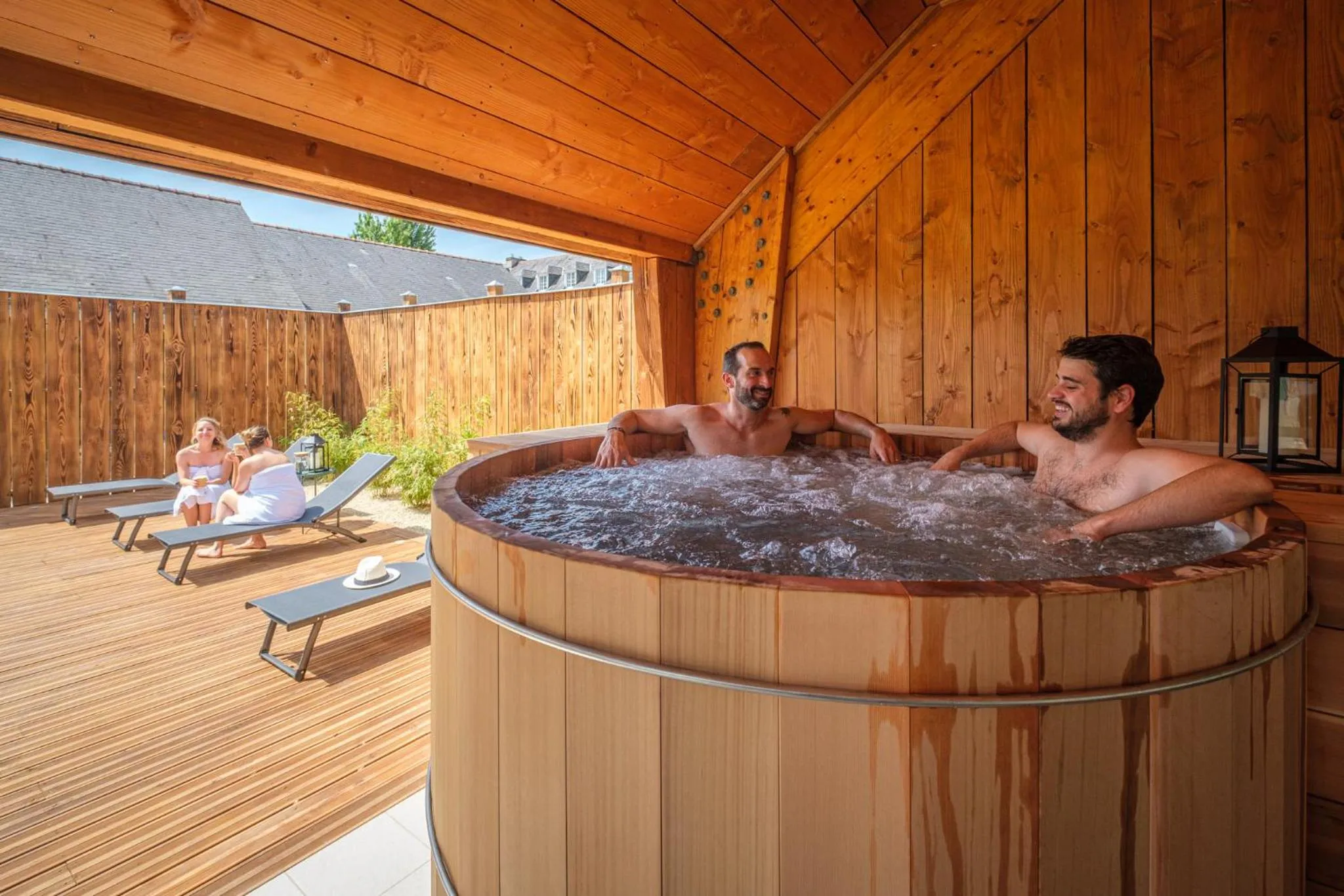 Spa and wellness centre/facilities in Domaine de Roiffé