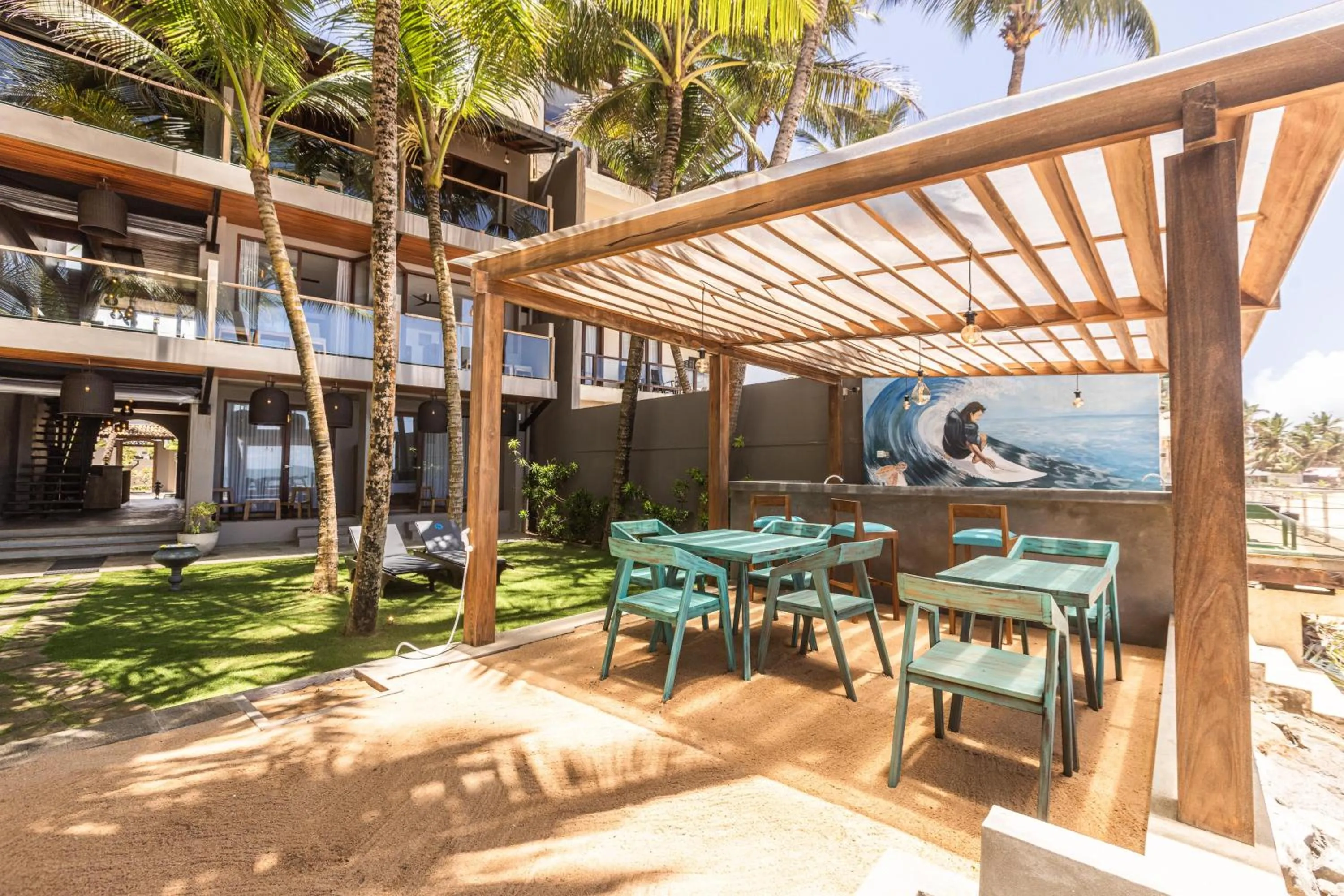 Property building in BK Beach Boutique Hotel - Hikkaduwa