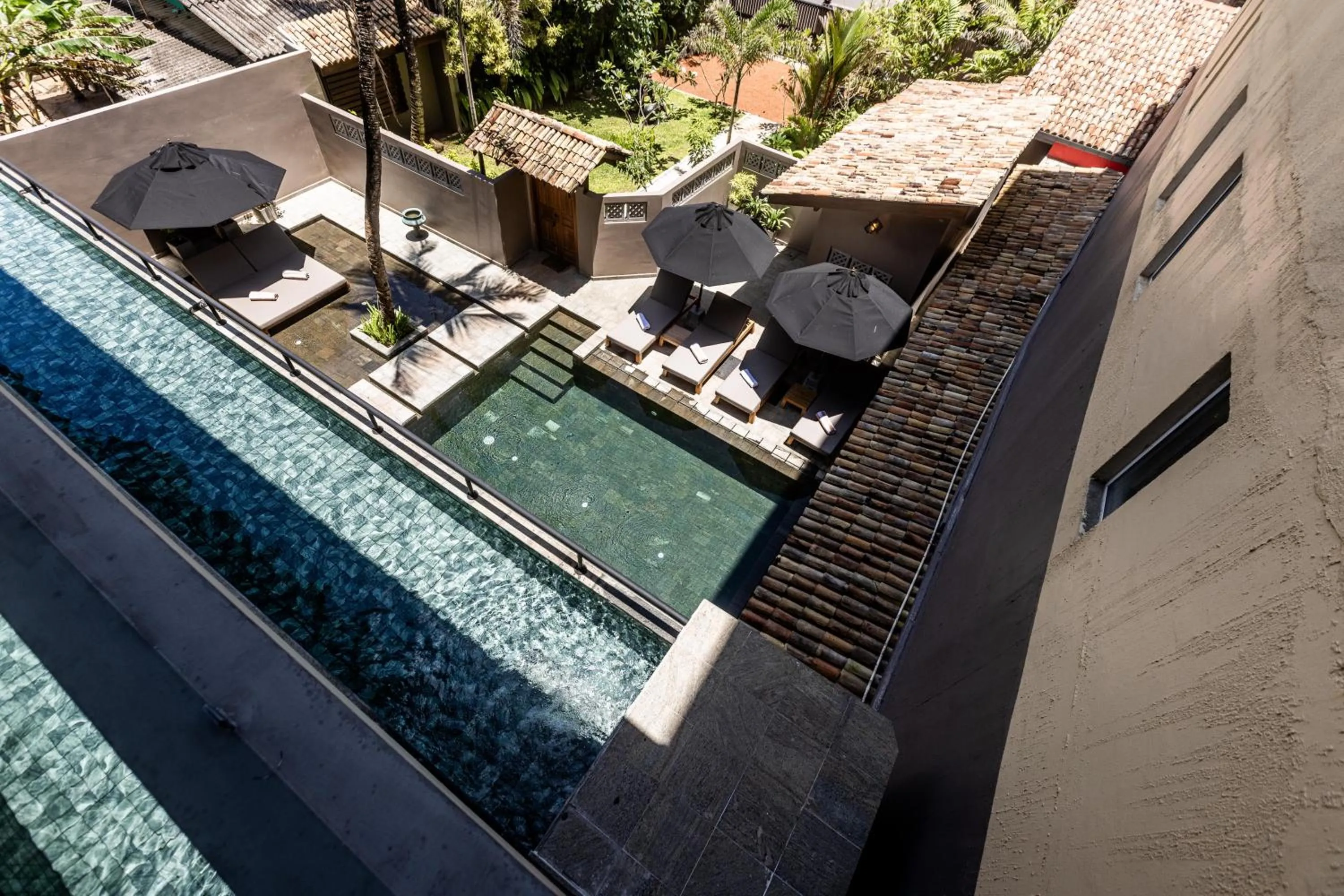 Garden in BK Beach Boutique Hotel - Hikkaduwa