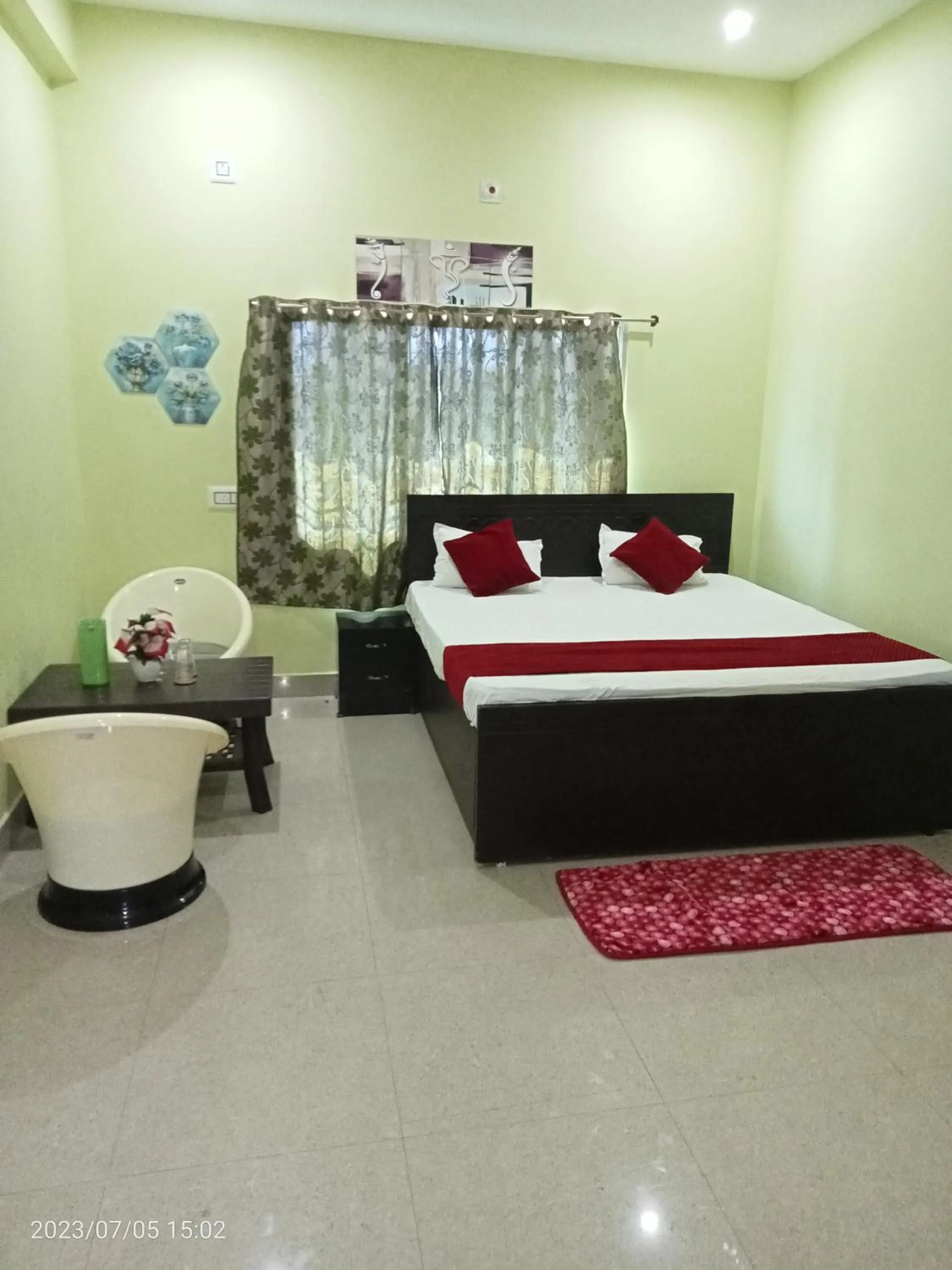 Photo of the whole room, Bed in Hotel Narayani