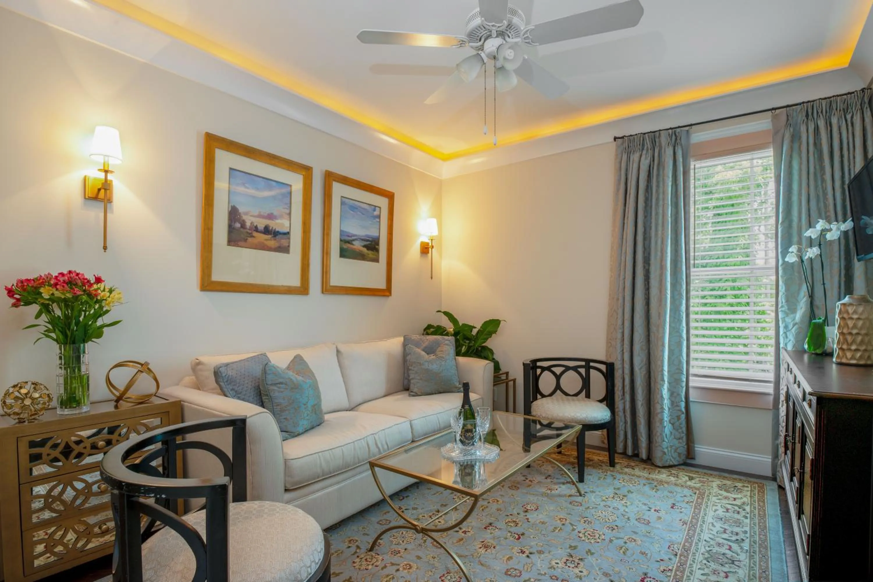 Decorative detail in The Kenwood Inn Oldest Bed and Breakfast, St Augustine Historic District