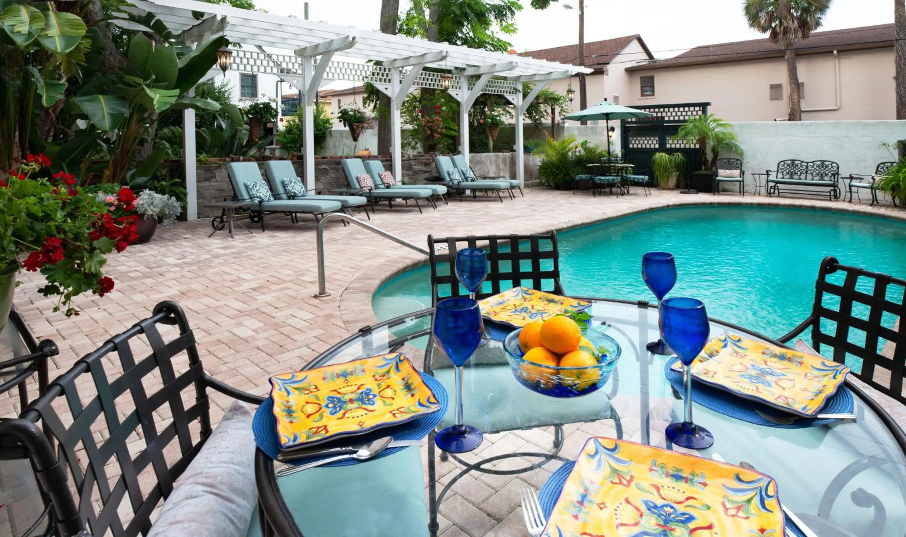 Swimming pool in The Kenwood Inn Oldest Bed and Breakfast, St Augustine Historic District
