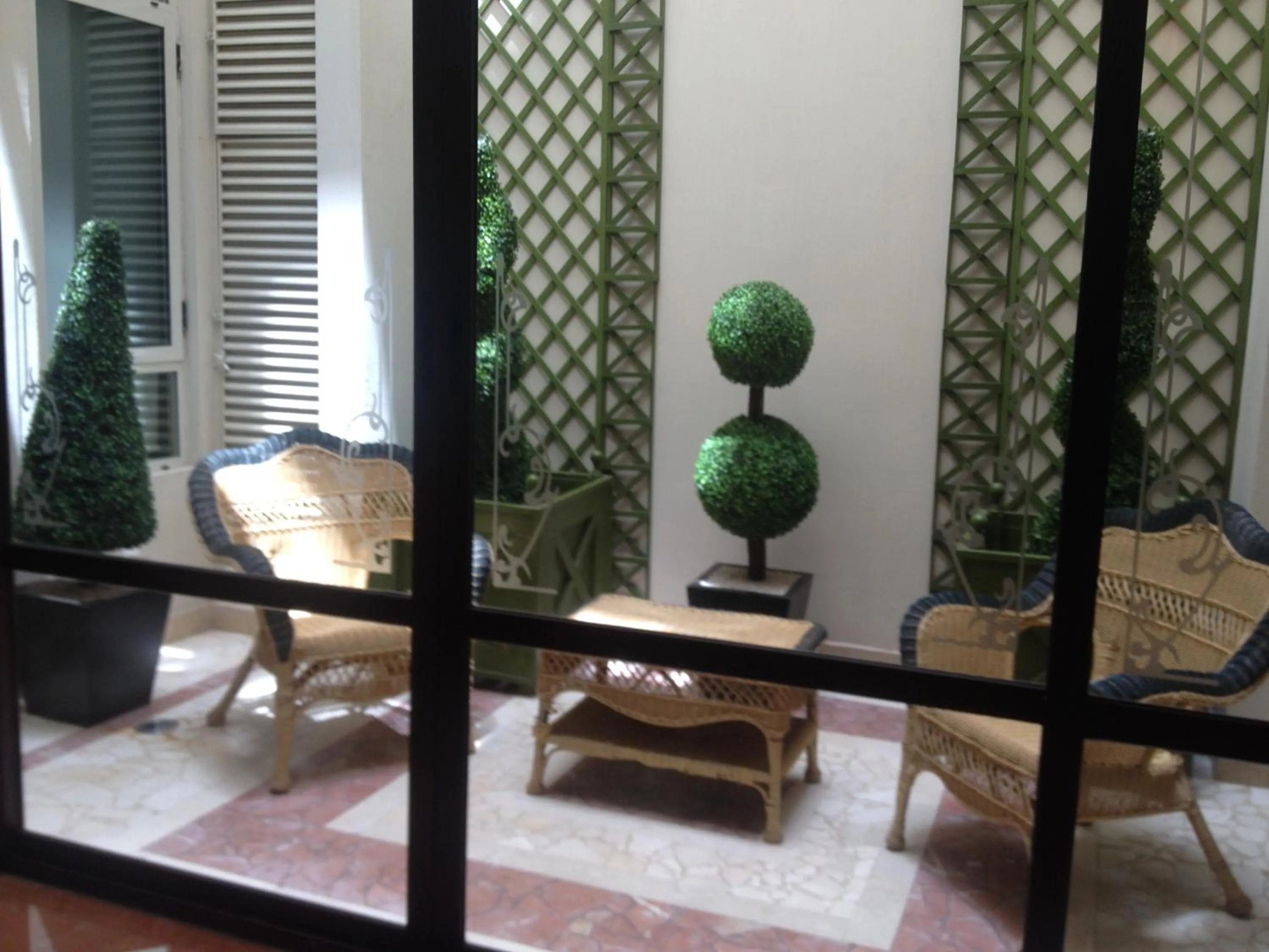 Garden in Grand Hotel Tepatitlán