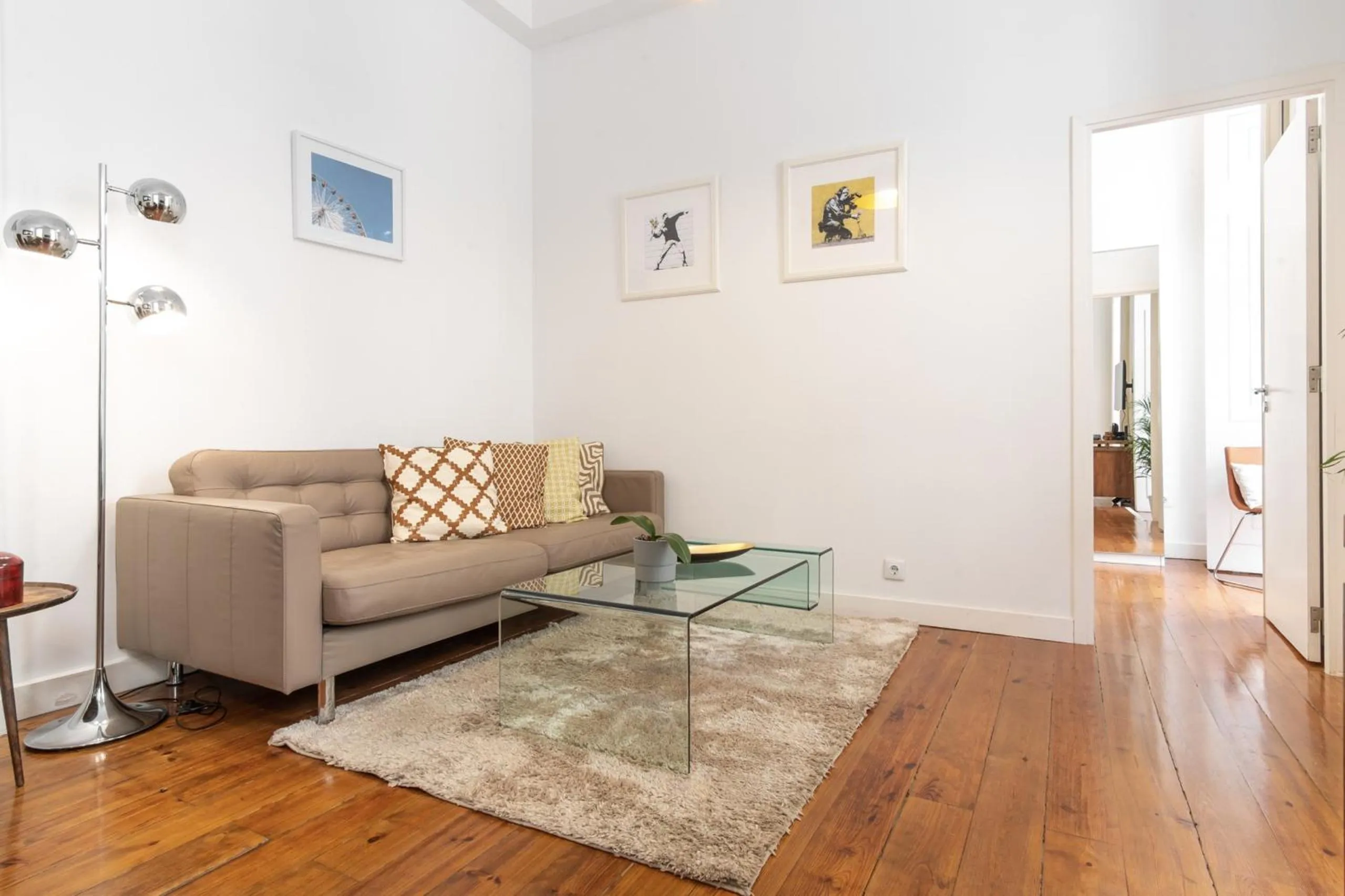 Communal lounge/ TV room in LV Premier Apartments Baixa- CR