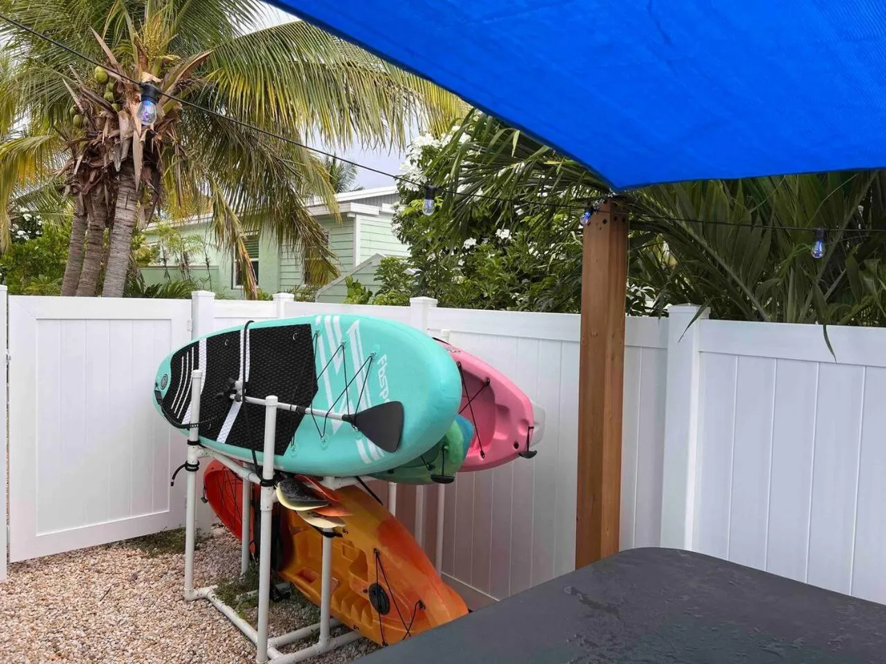 Patio in Casa Blue Pelican.