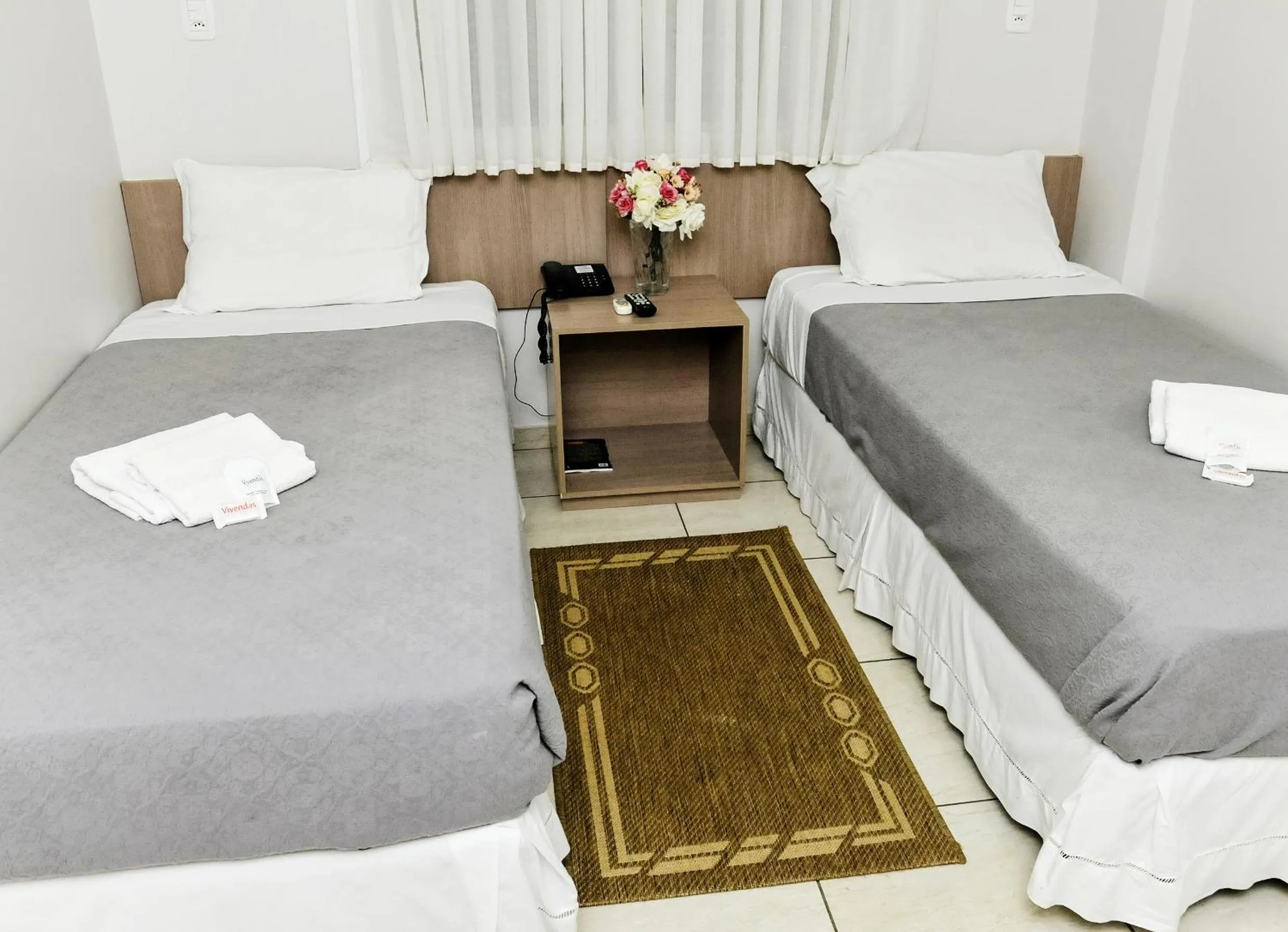 Bed in Vivendas Hotel