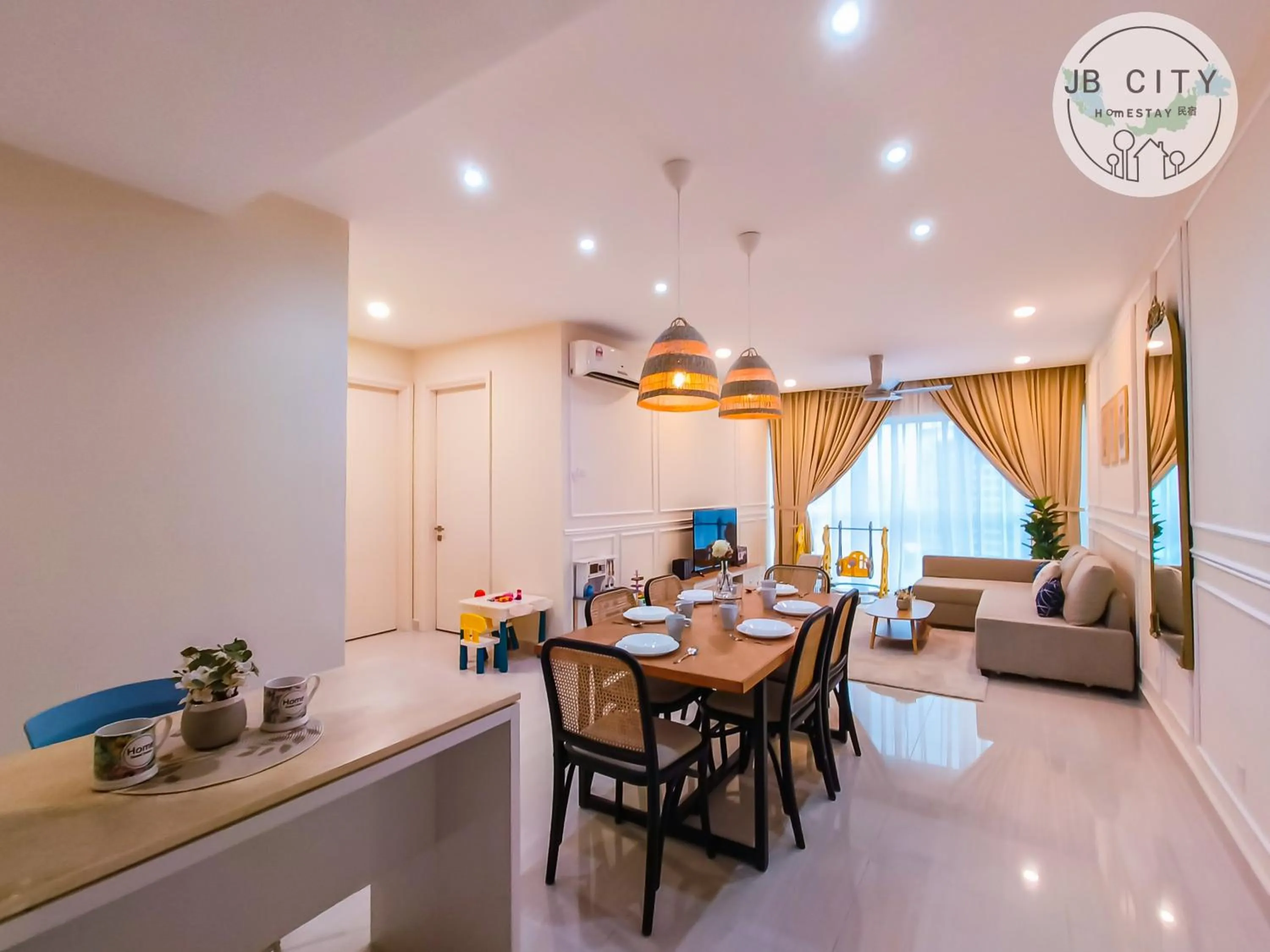 Living room in Medini Signature Suites by RR JBcity