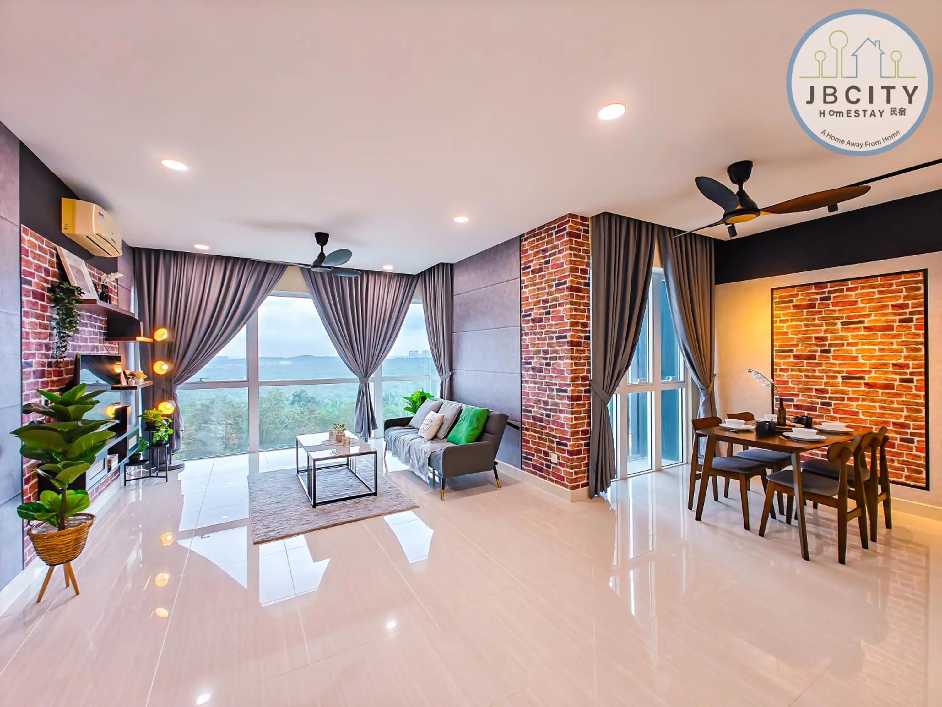 Living room in Medini Signature Suites by RR JBcity