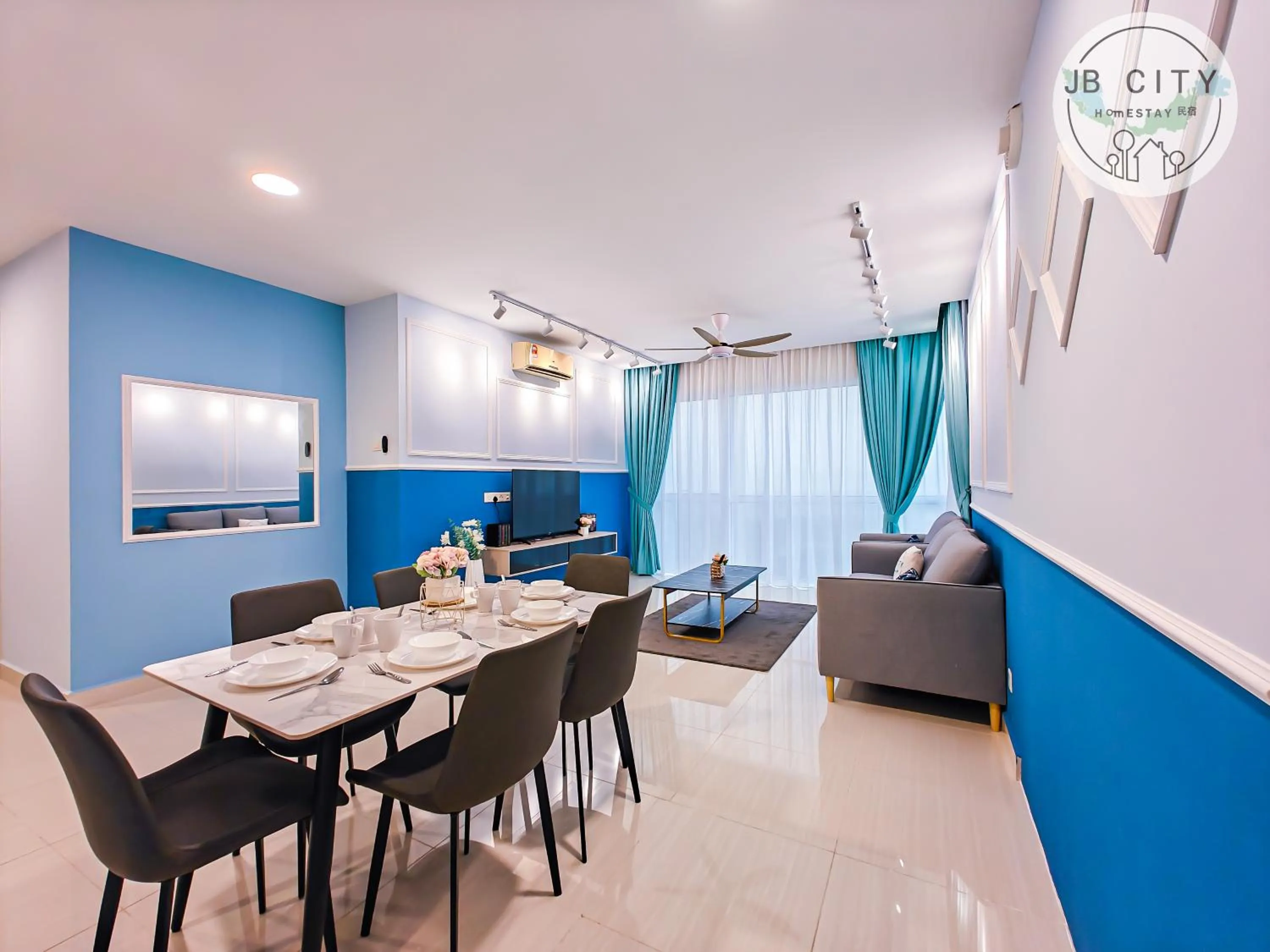 Living room in Medini Signature Suites by RR JBcity