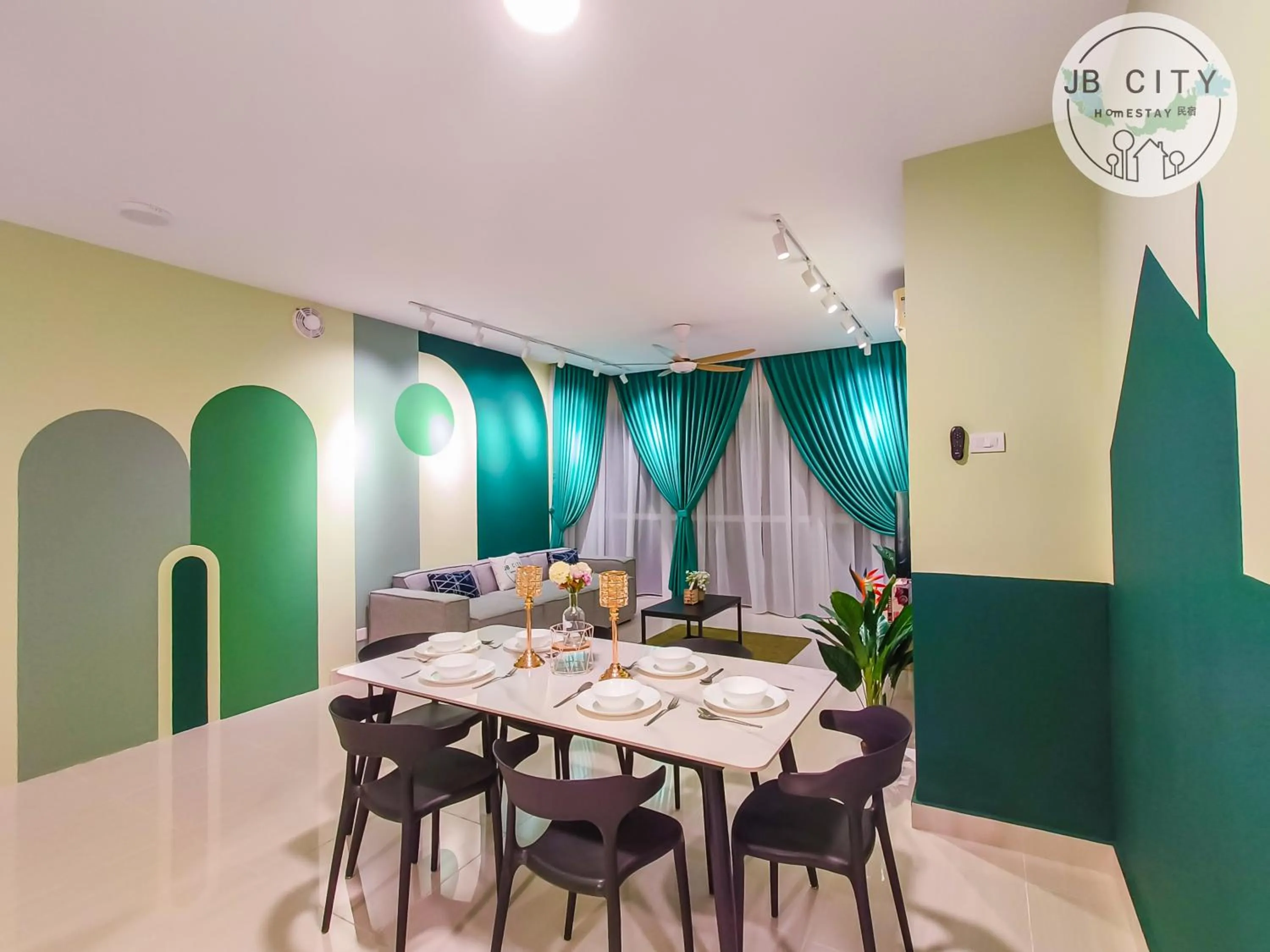 Living room in Medini Signature Suites by RR JBcity