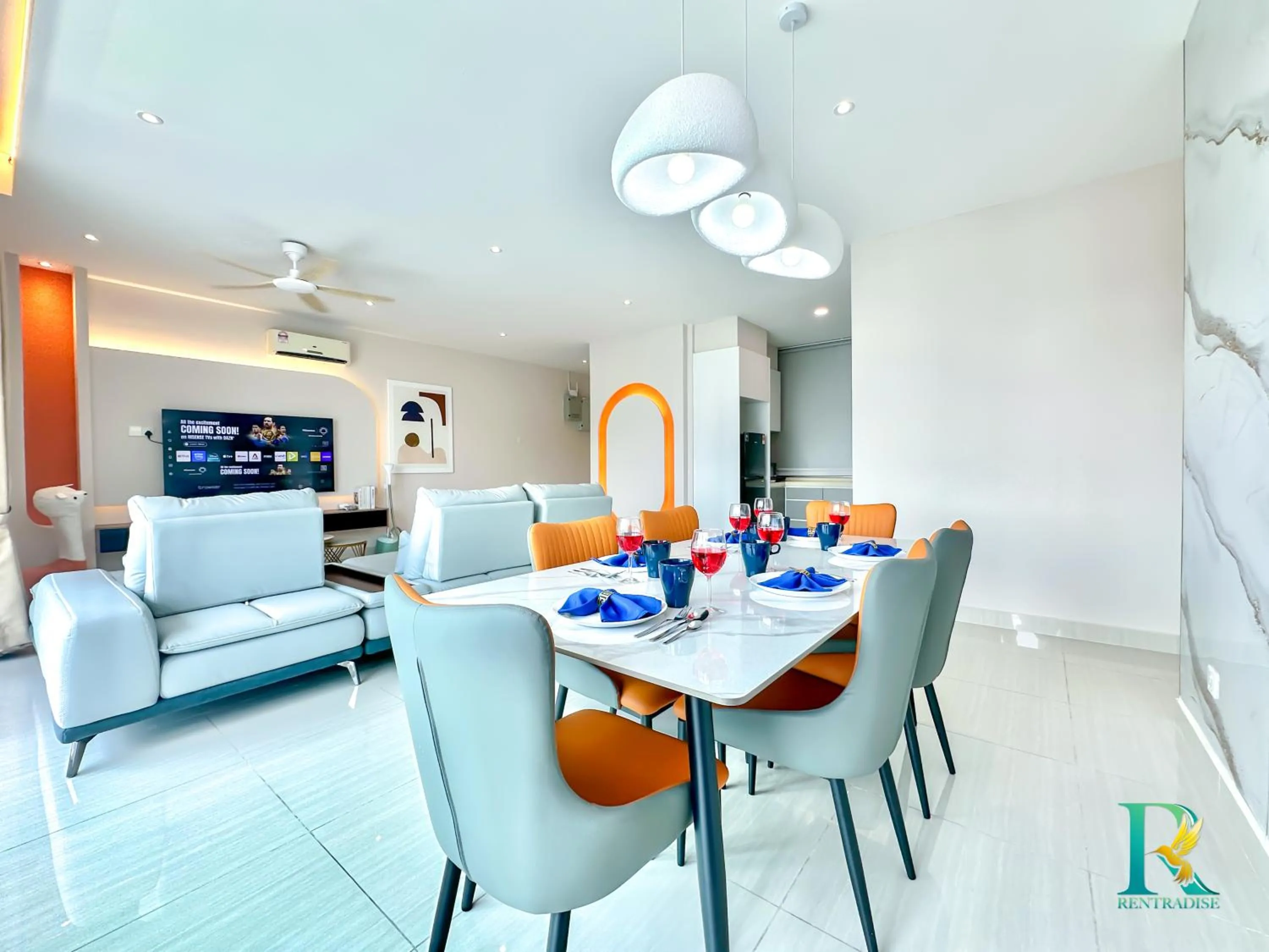 TV and multimedia in Medini Signature Suites by RR JBcity