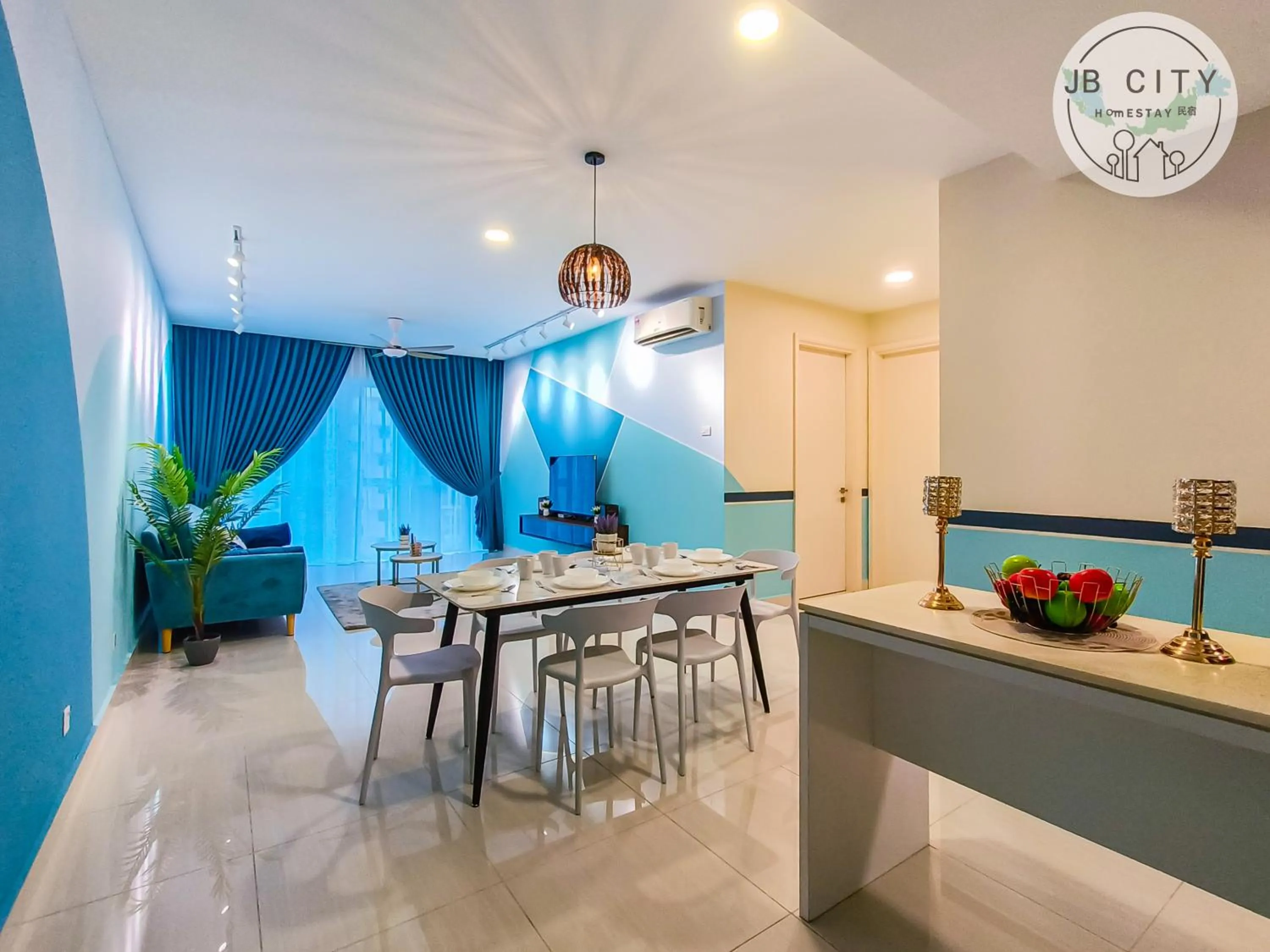 Living room in Medini Signature Suites by RR JBcity