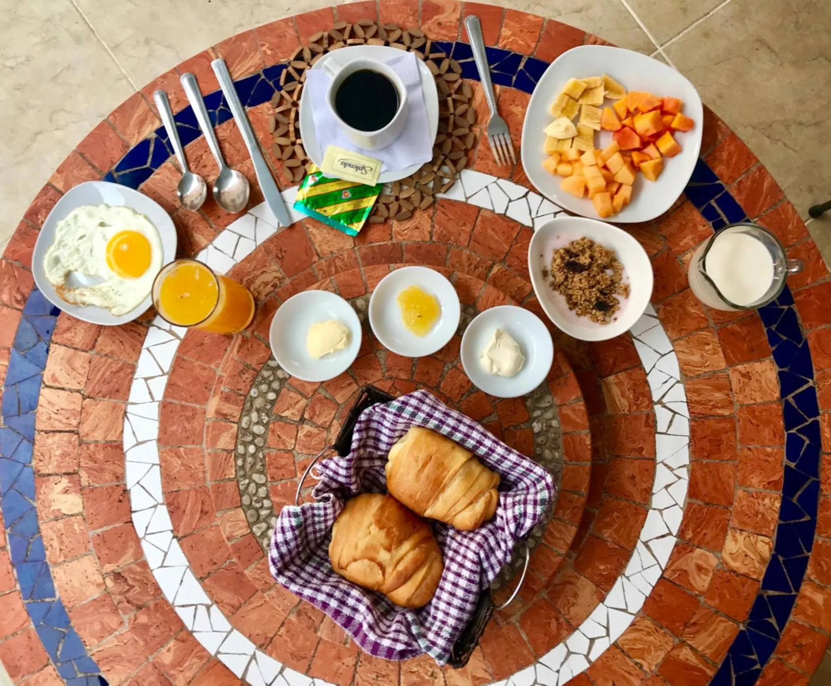 Food close-up in Eco Hotel Katarma