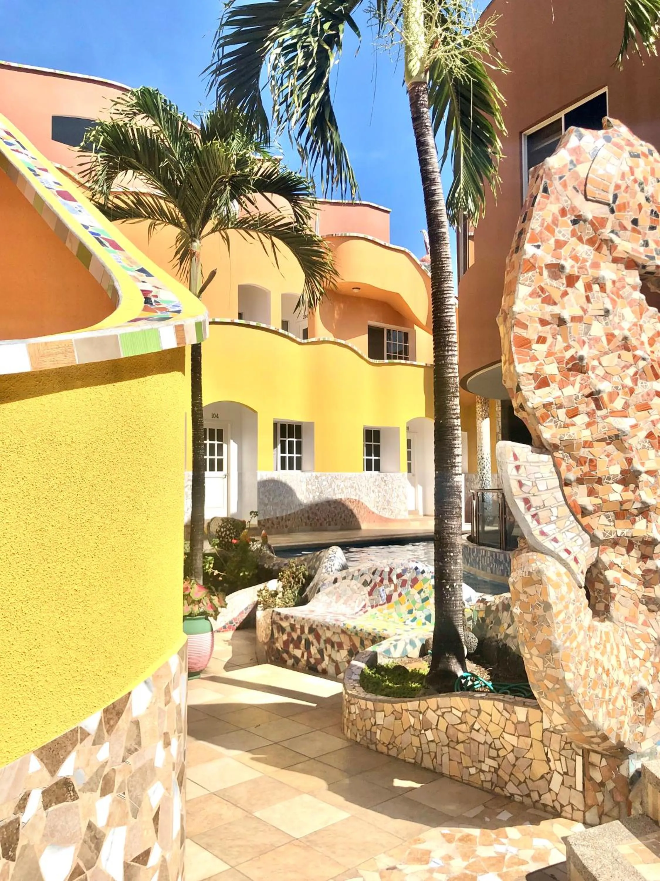 Property building in Eco Hotel Katarma