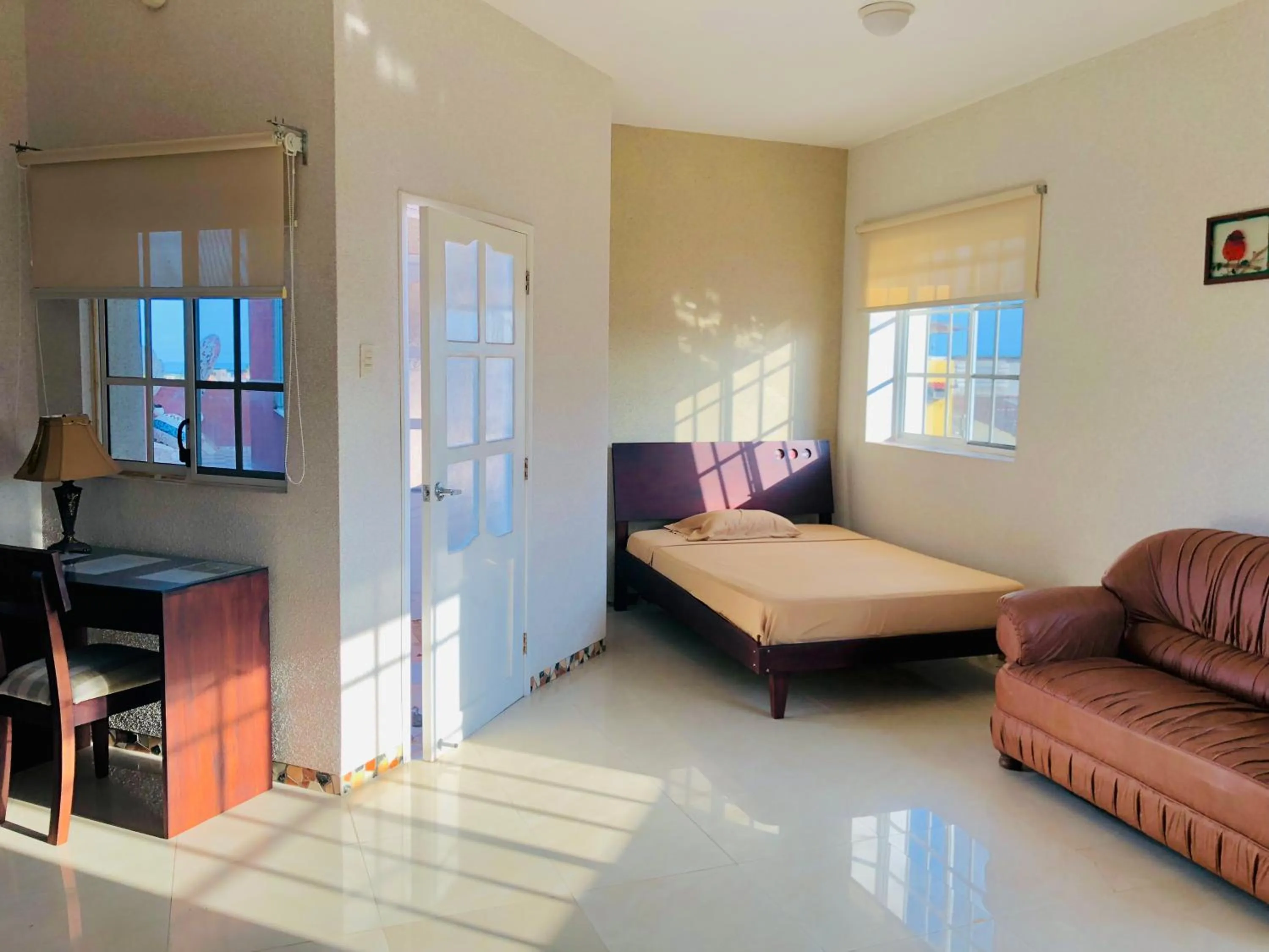 Seating area, Bed in Eco Hotel Katarma