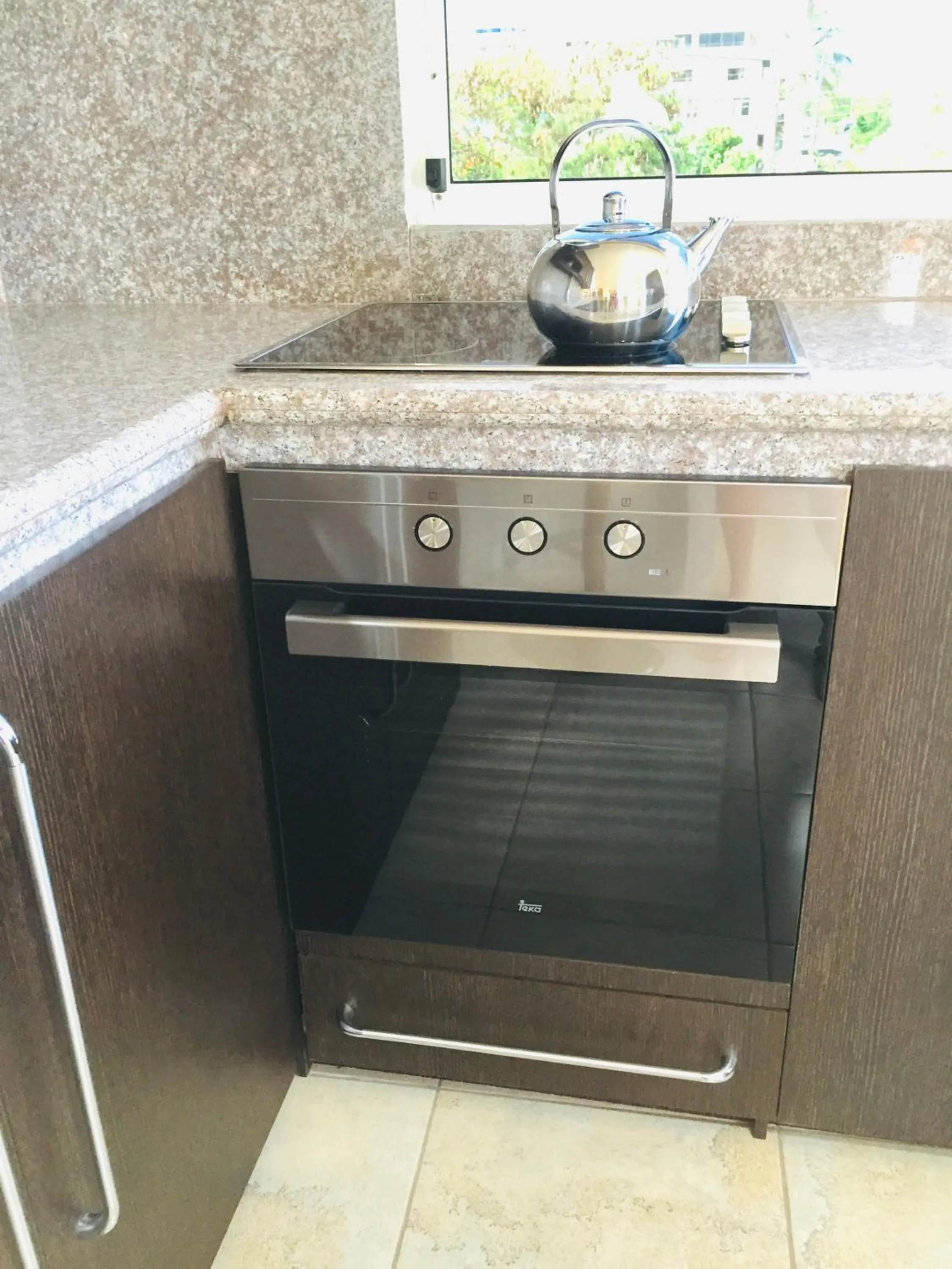 Kitchen or kitchenette in Eco Hotel Katarma