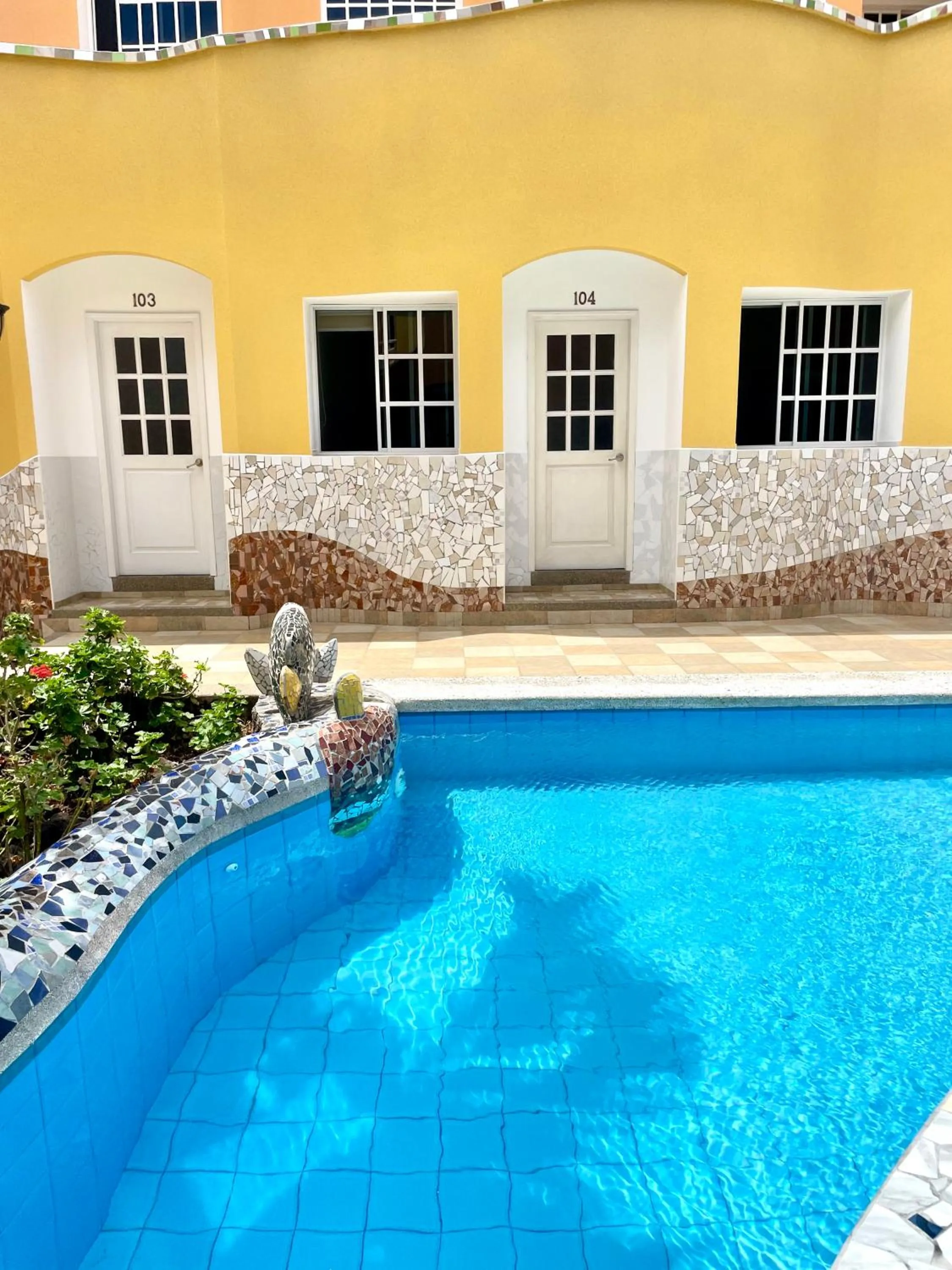 Property building in Eco Hotel Katarma