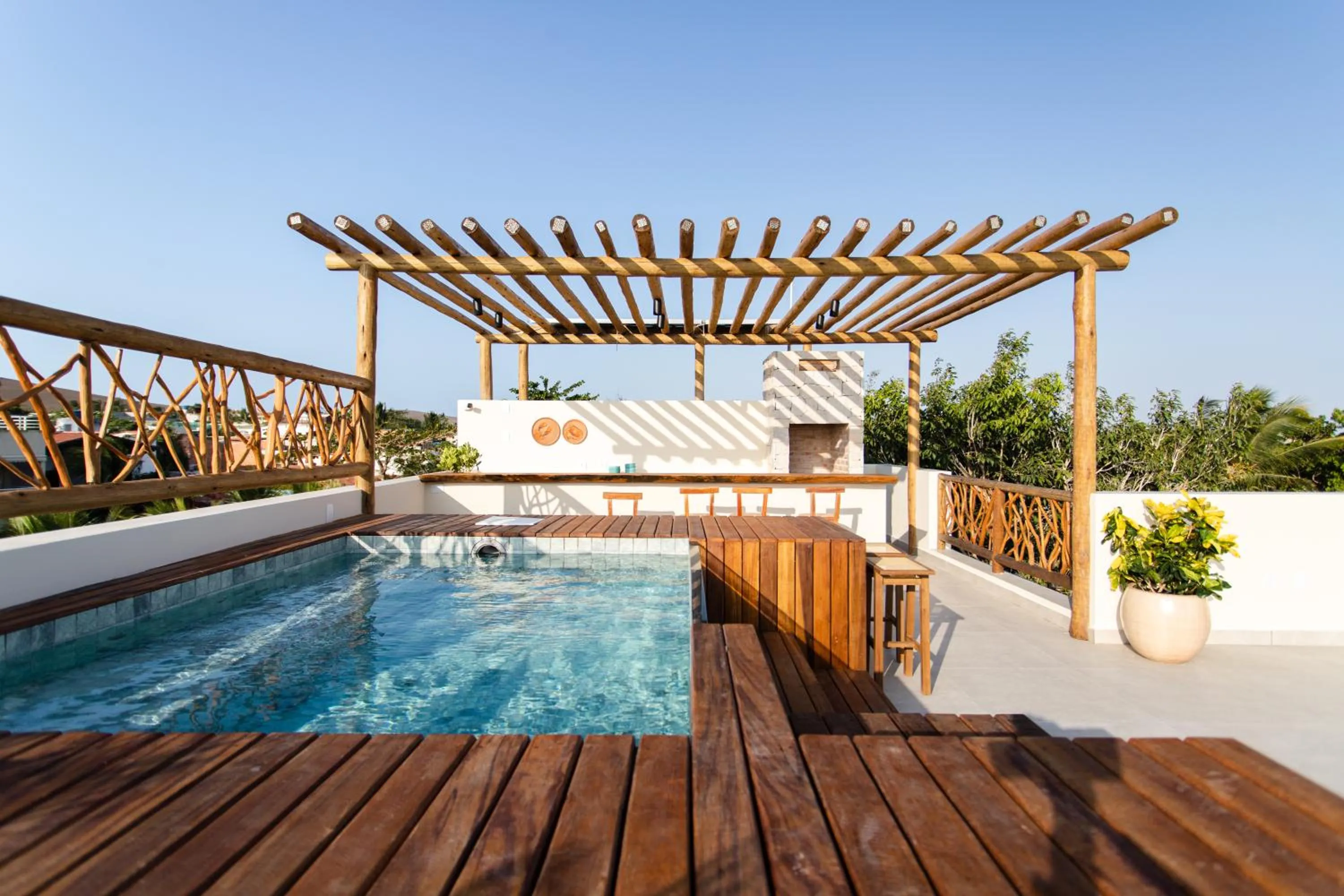 Hot Tub in Villa Odara