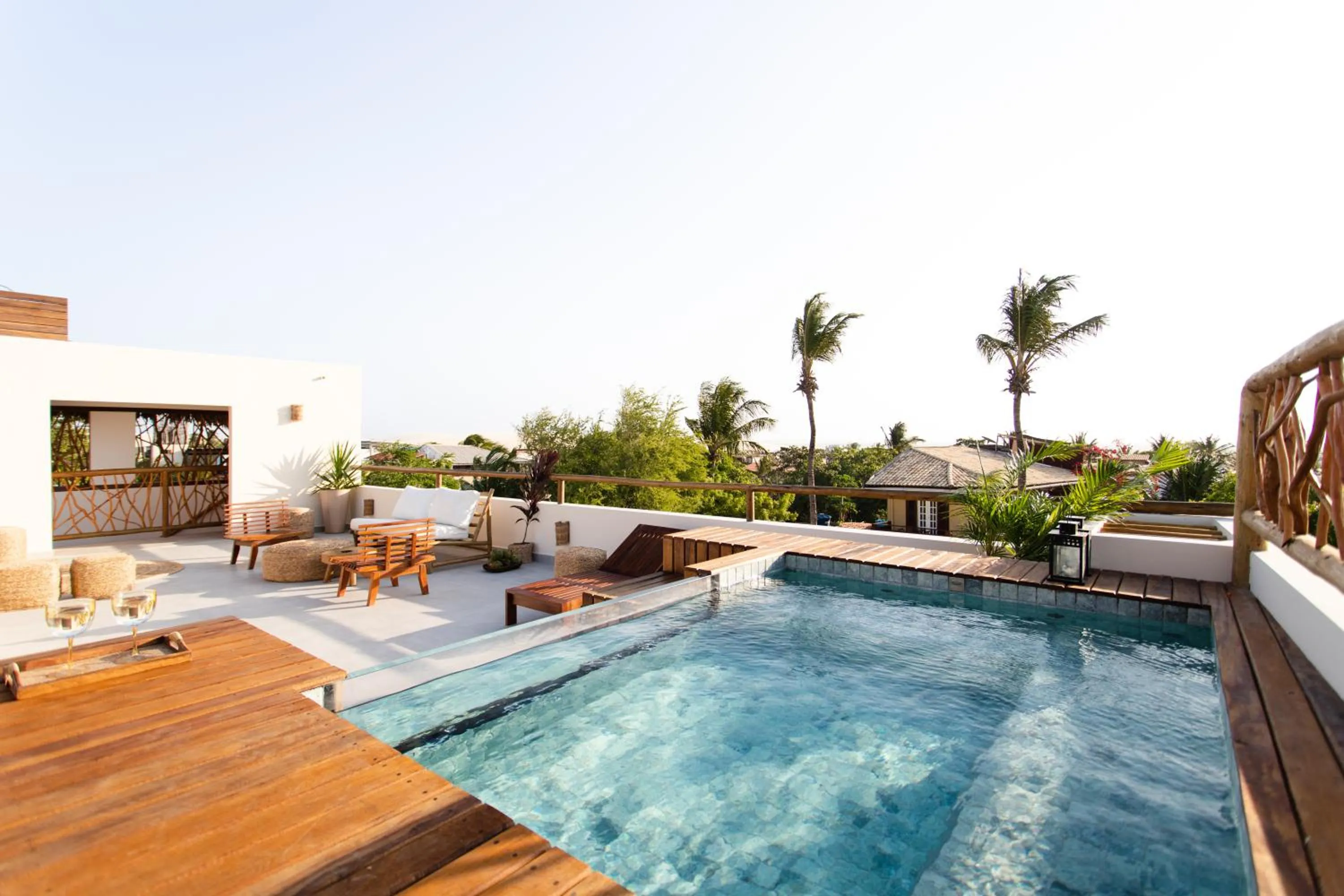 Natural landscape in Villa Odara