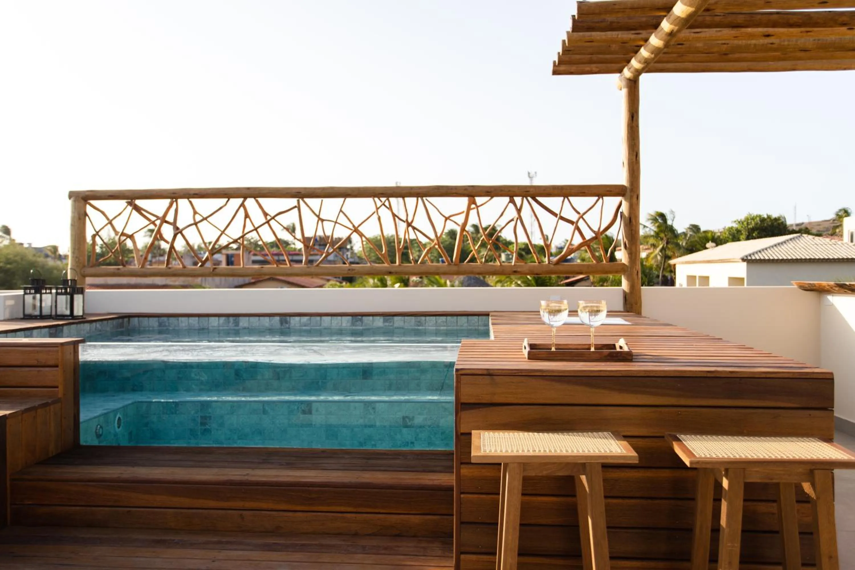 Hot Tub in Villa Odara