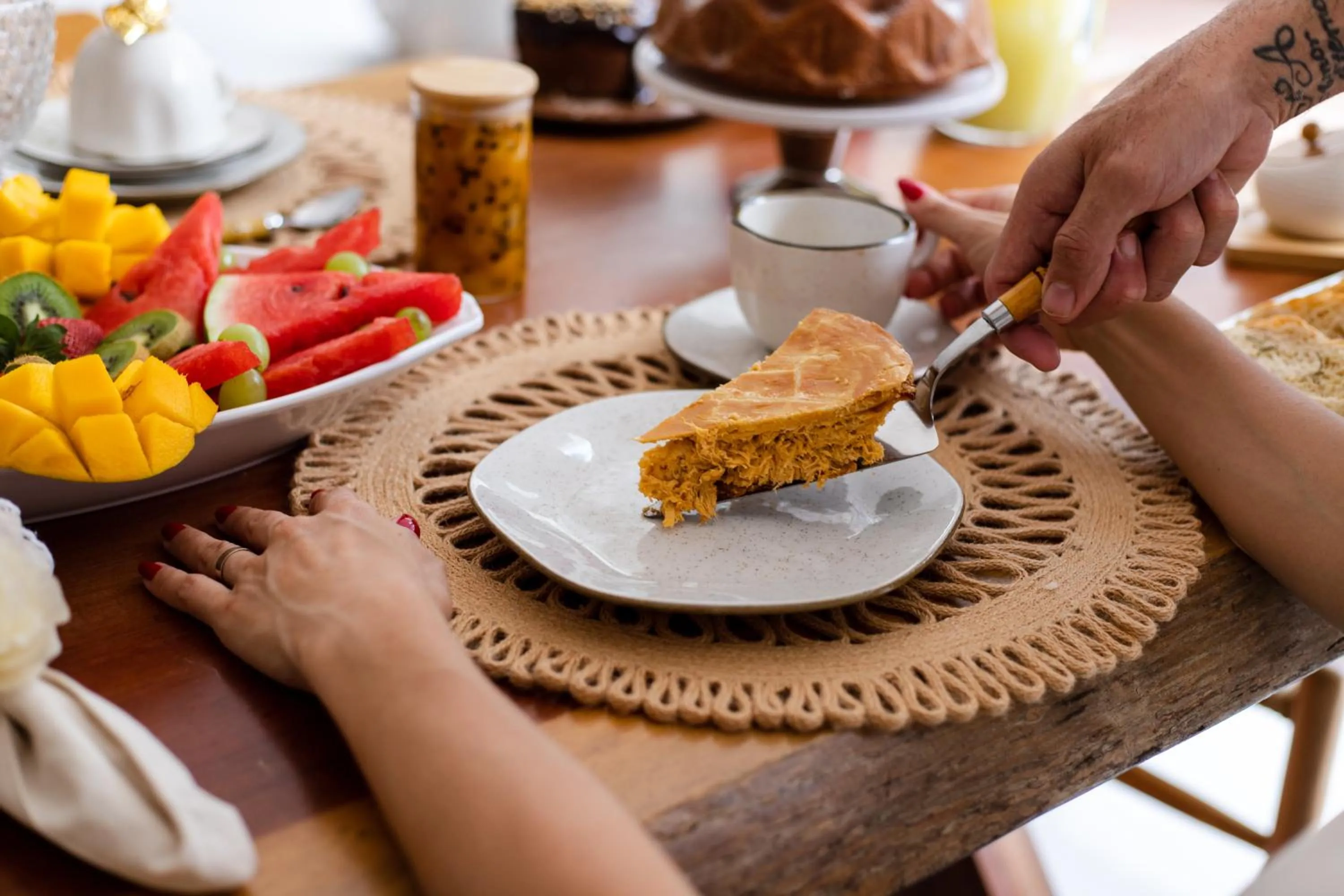 Breakfast in Villa Odara