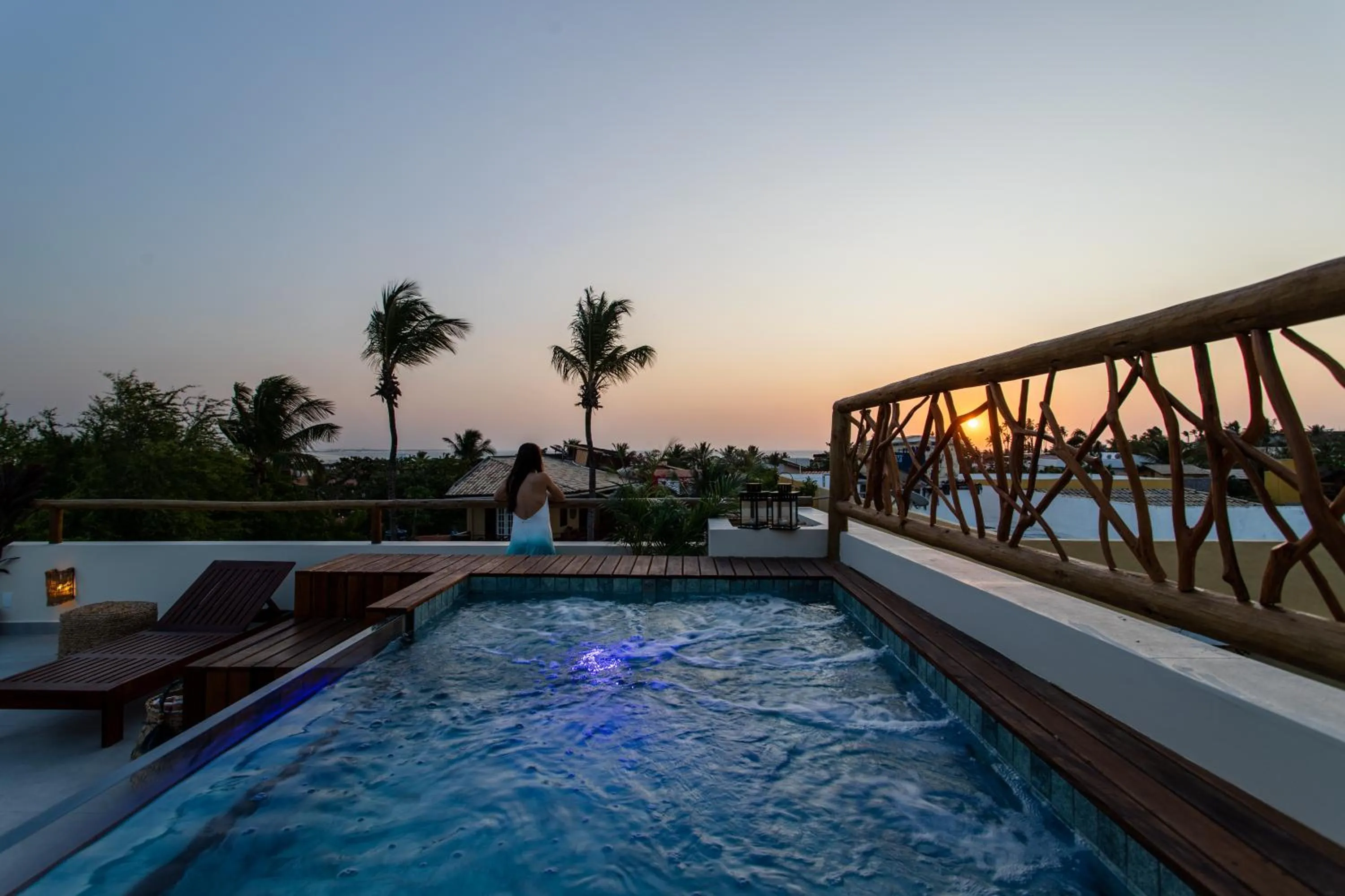 Hot Tub in Villa Odara
