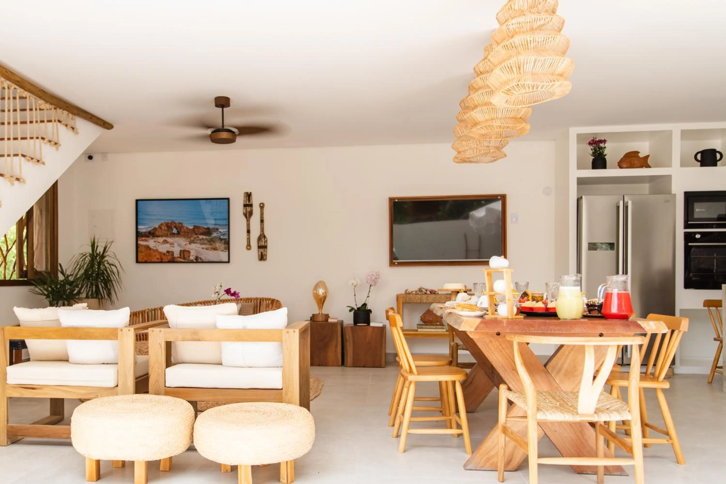 Living room in Villa Odara