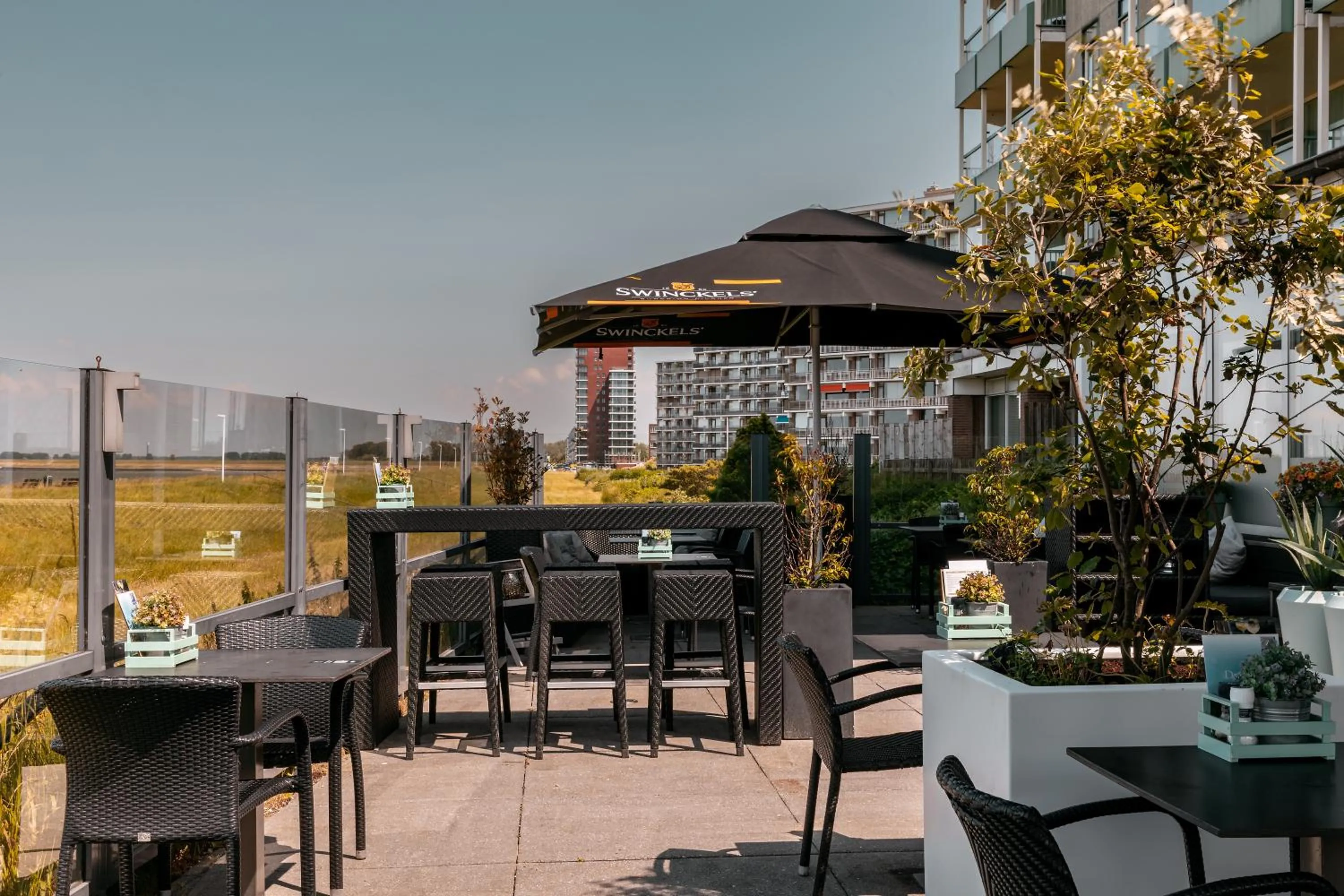 Restaurant/places to eat in Churchill hotel Terneuzen