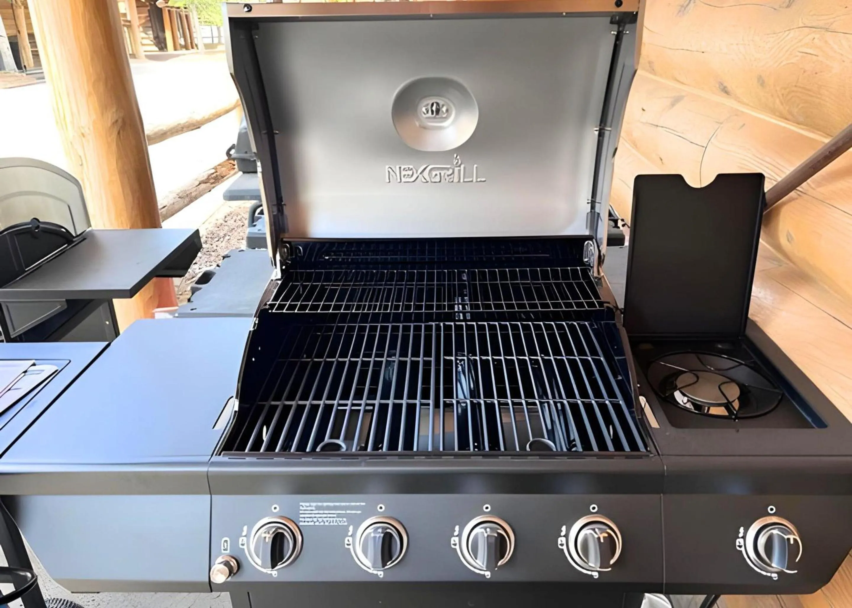 Communal kitchen in Hibernation Station