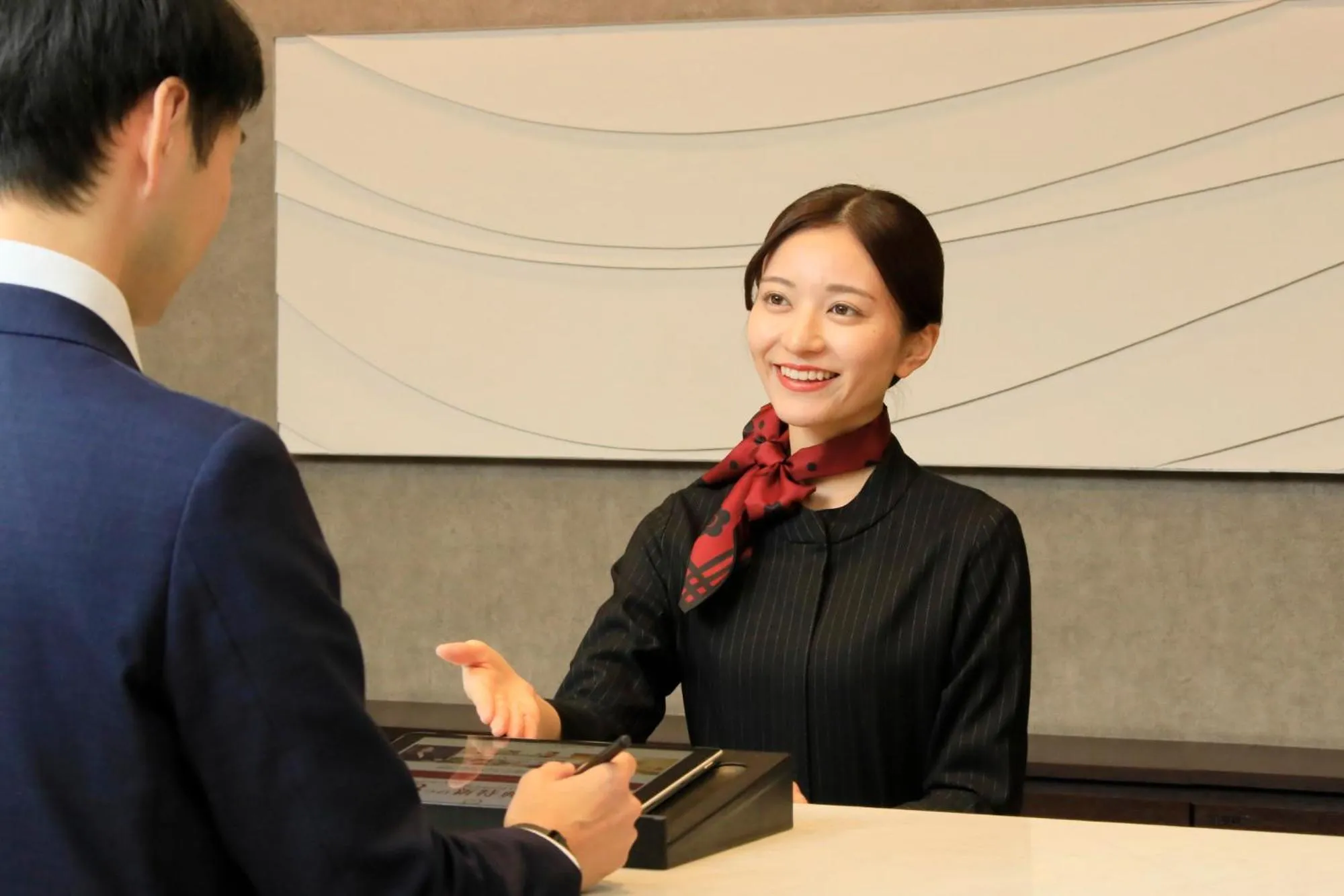 Lobby or reception in Richmond Hotel Tokyo Suidobashi