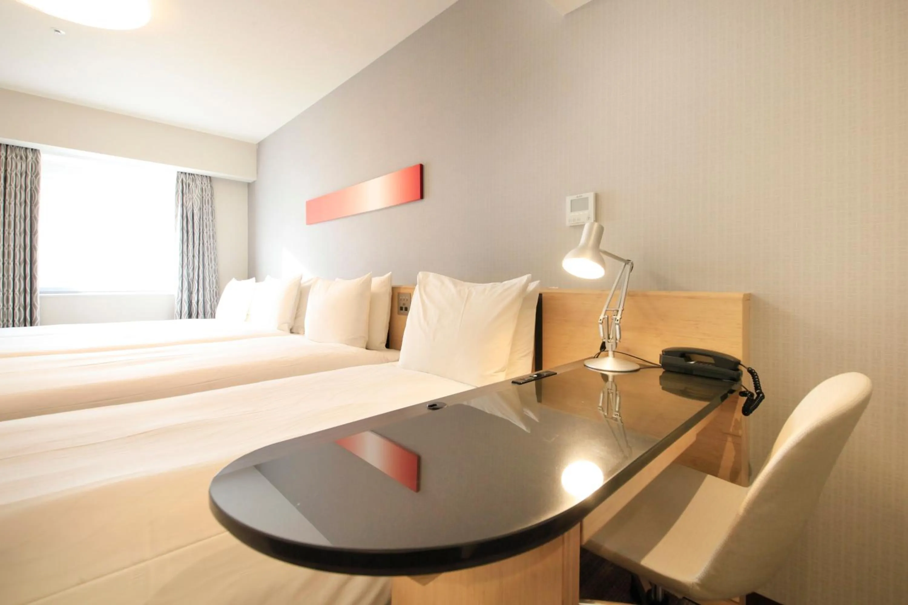 Photo of the whole room, Bed in Richmond Hotel Tokyo Suidobashi