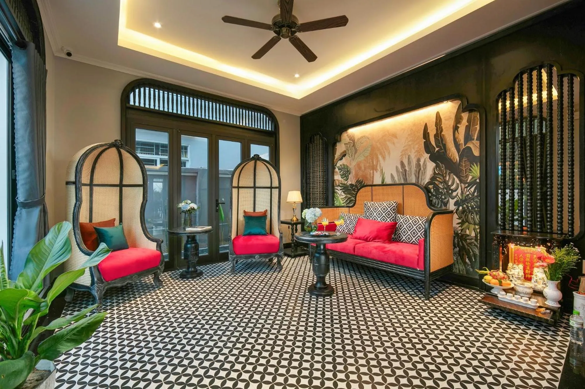 Living room in Serene Nature Boutique Resort & Spa