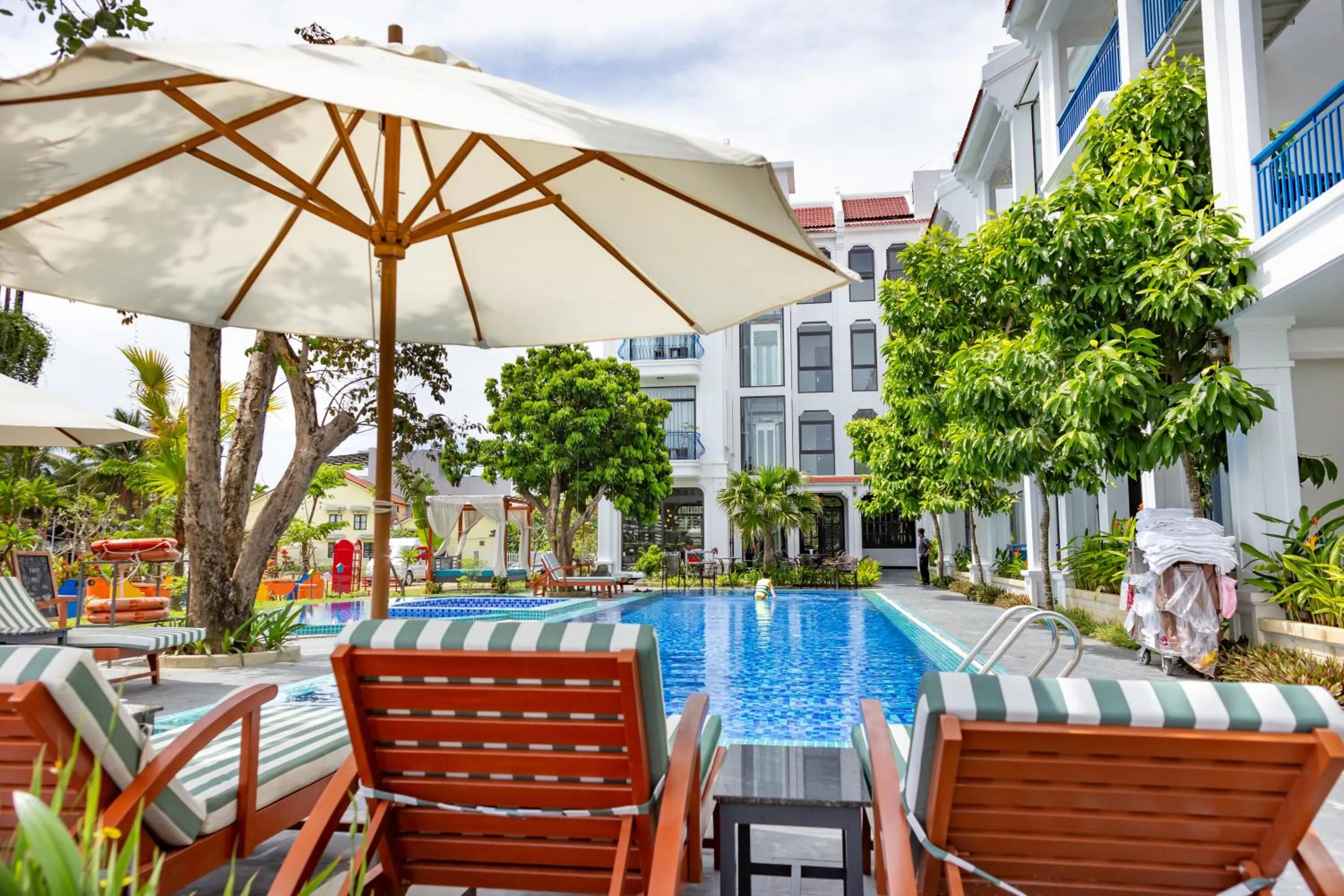Swimming pool in Serene Nature Boutique Resort & Spa