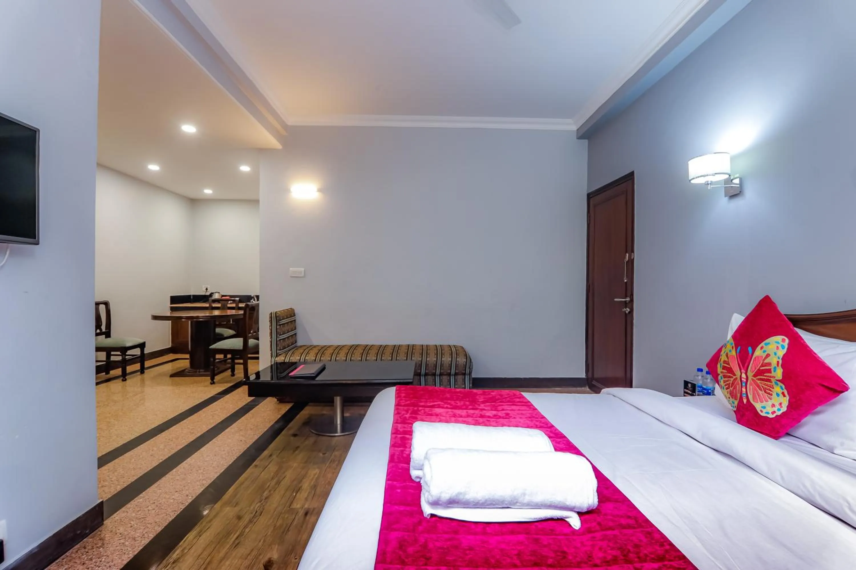 Bed in Green N Breeze Resorts Mussoorie