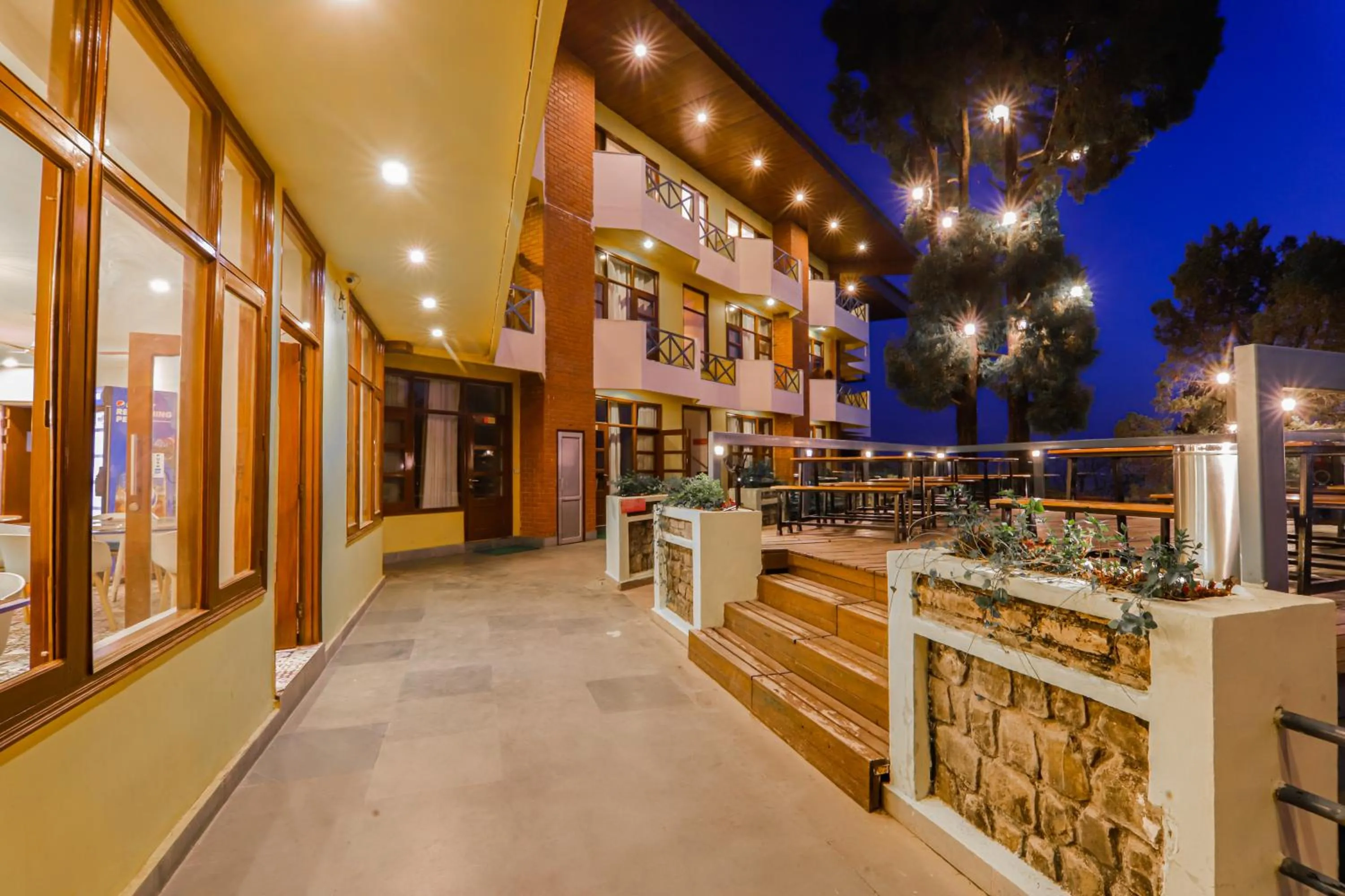 Property building in Green N Breeze Resorts Mussoorie