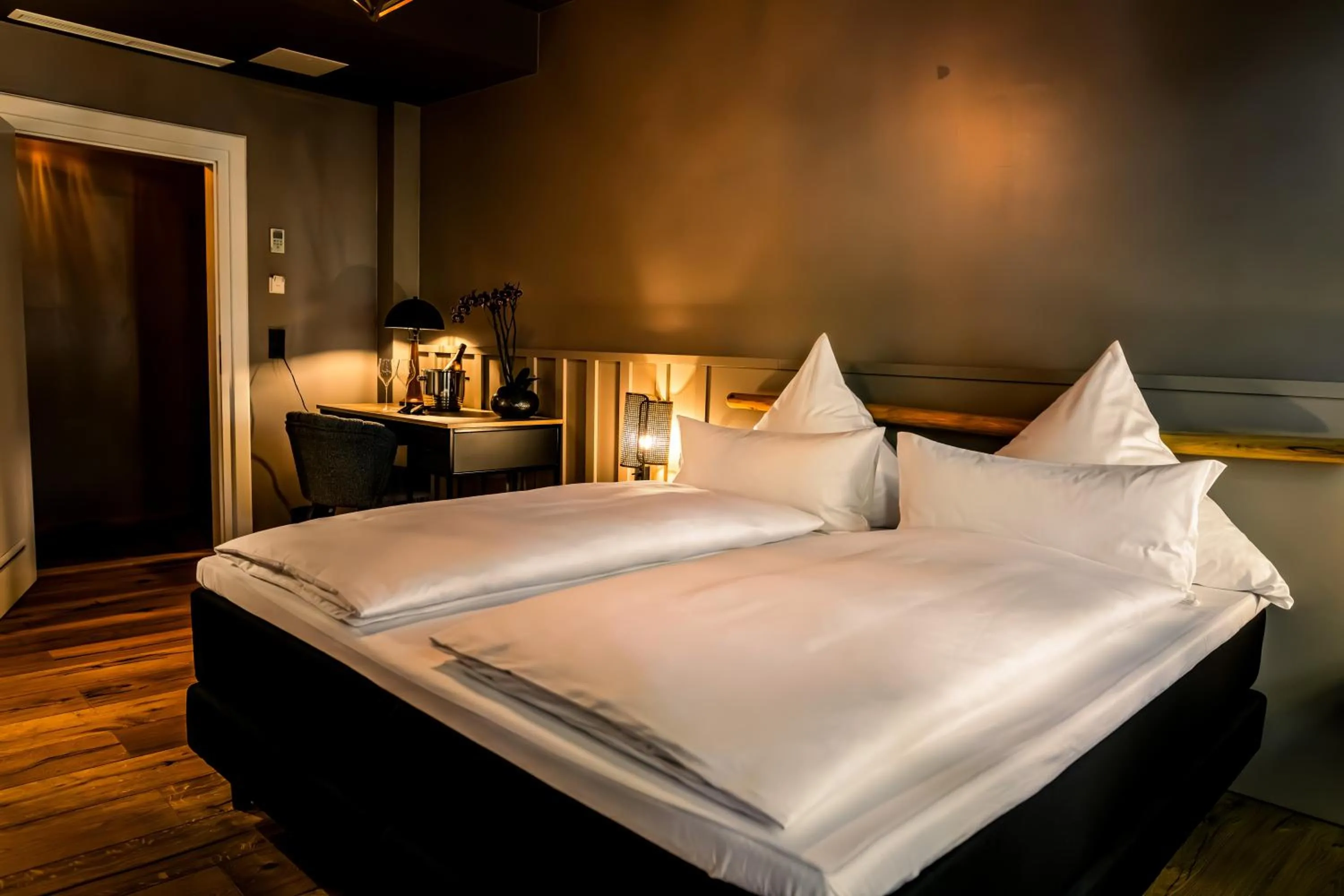 Bed in The Boutique Hotel Dsignio