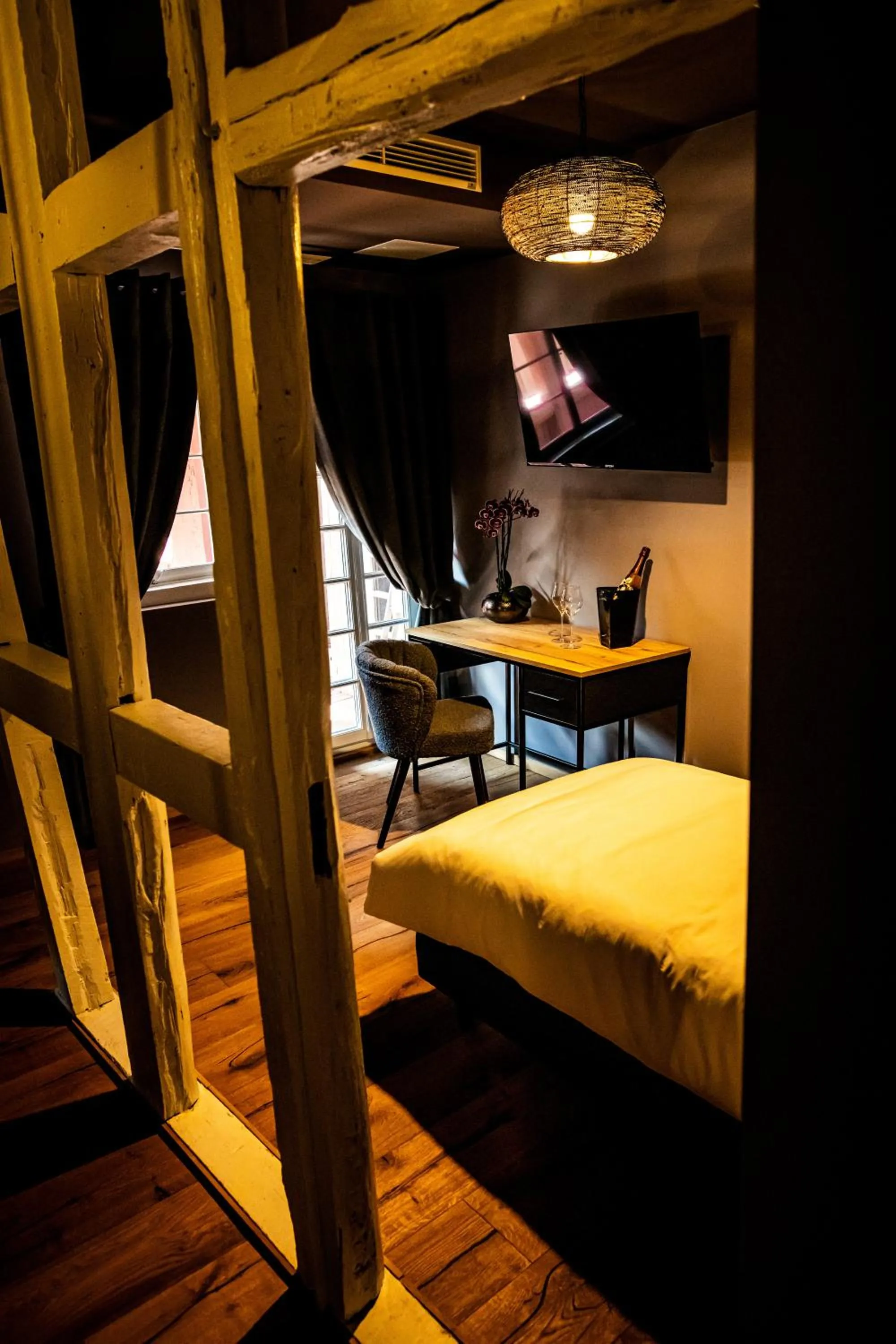 Bed in The Boutique Hotel Dsignio