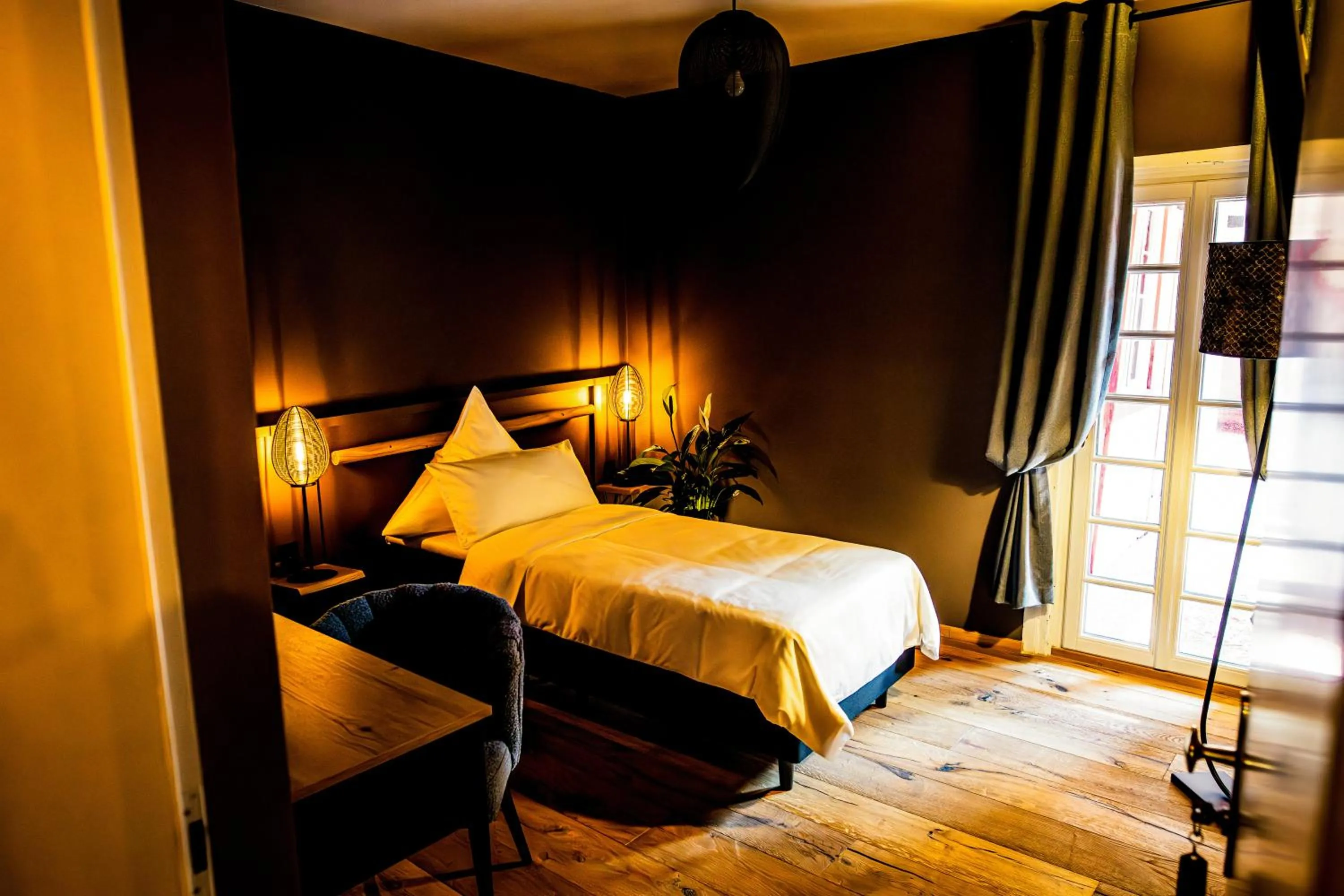 Bed in The Boutique Hotel Dsignio
