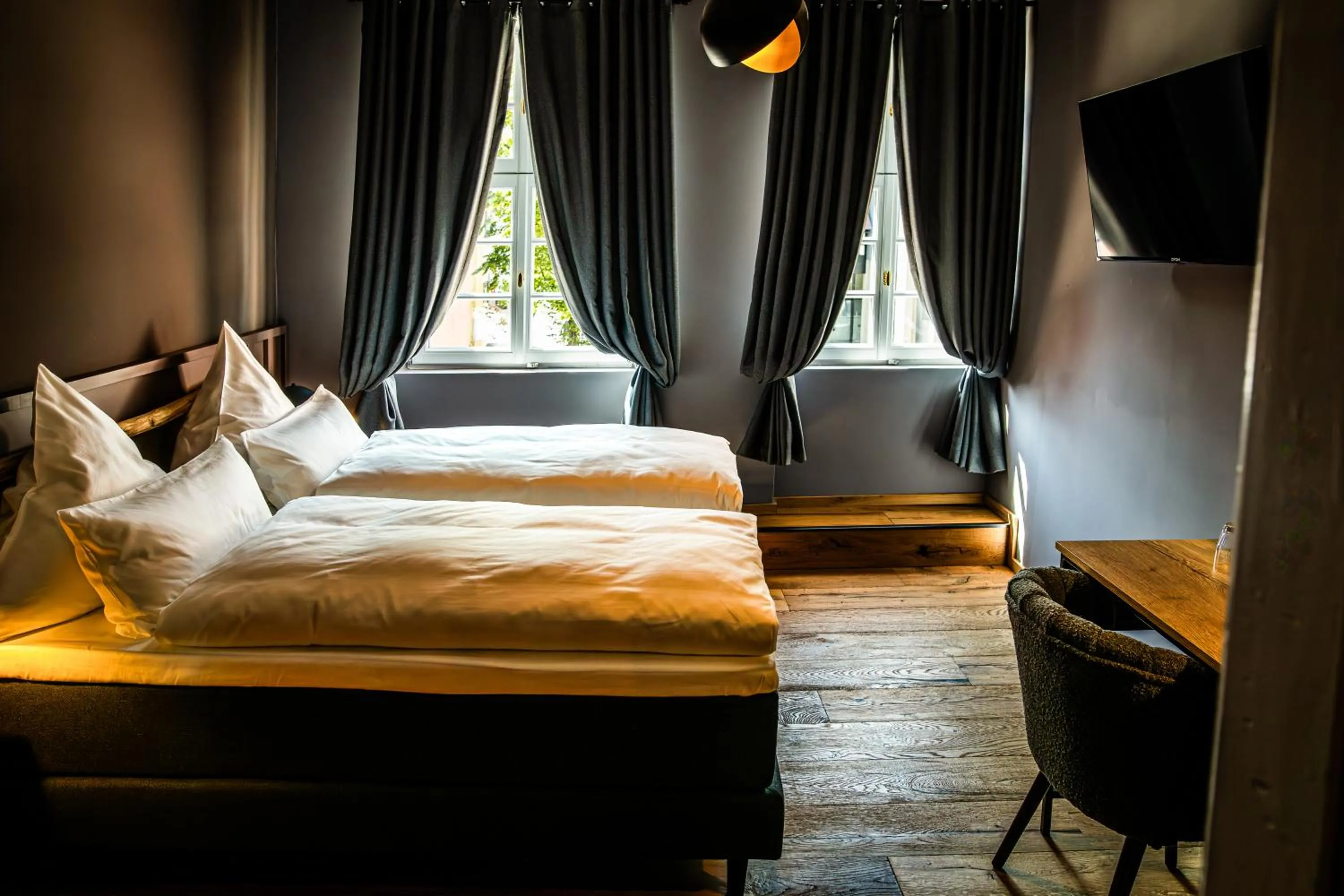 Bed in The Boutique Hotel Dsignio