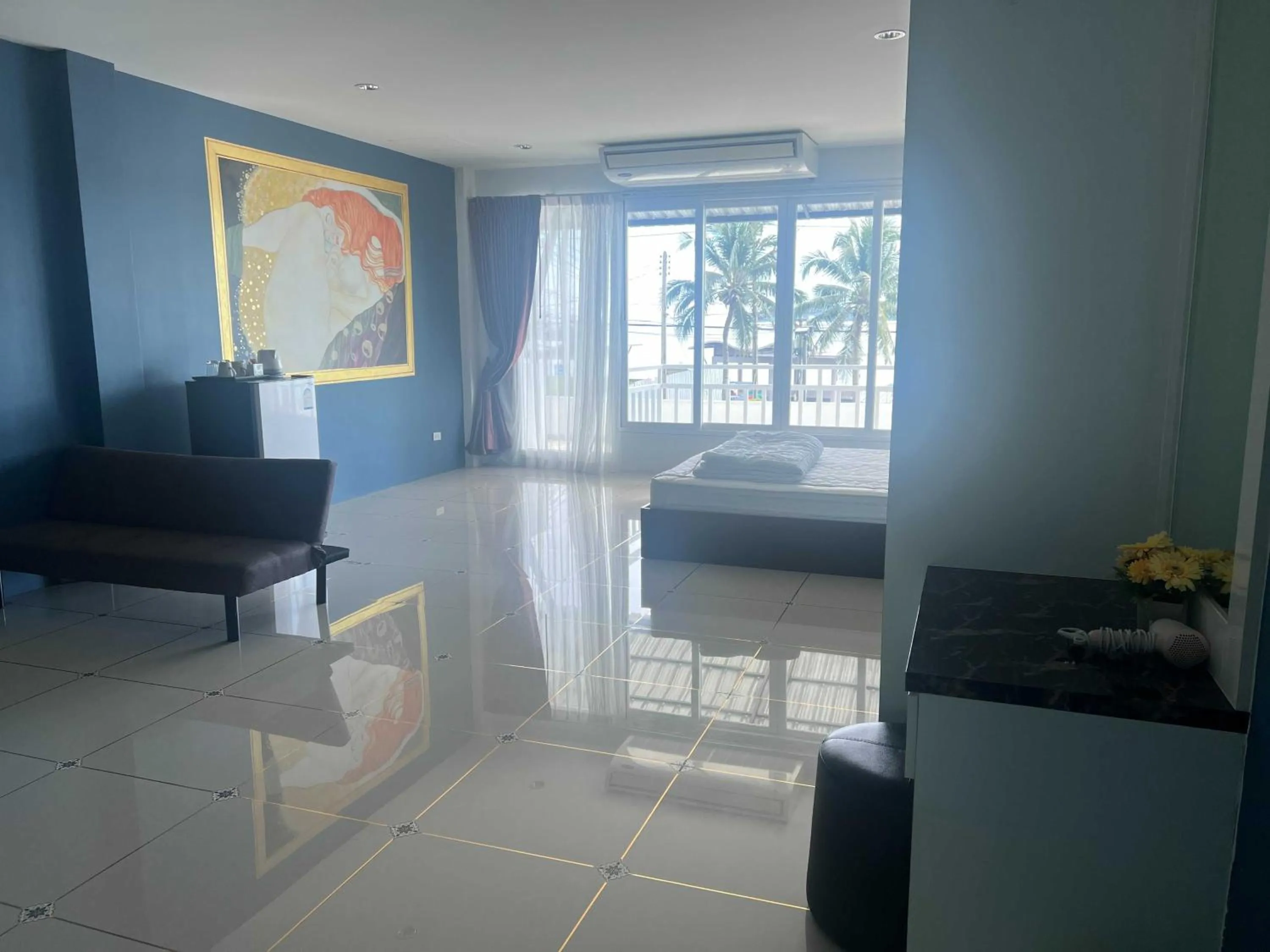 Living room in Panwa Beach Side Beachfront