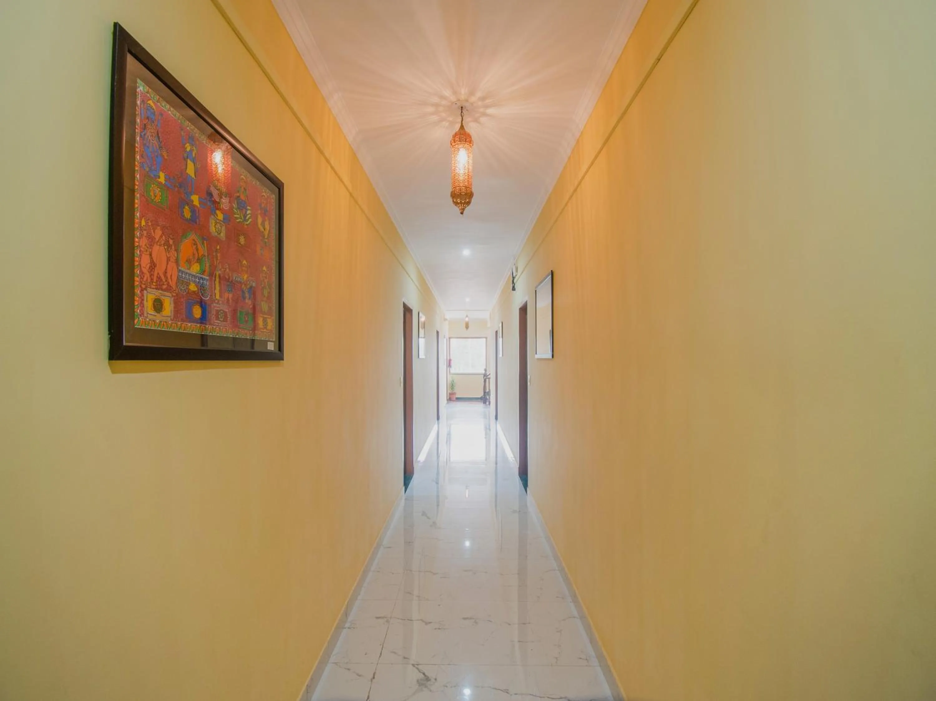 Lobby or reception in OYO Hotel O Omeshwari