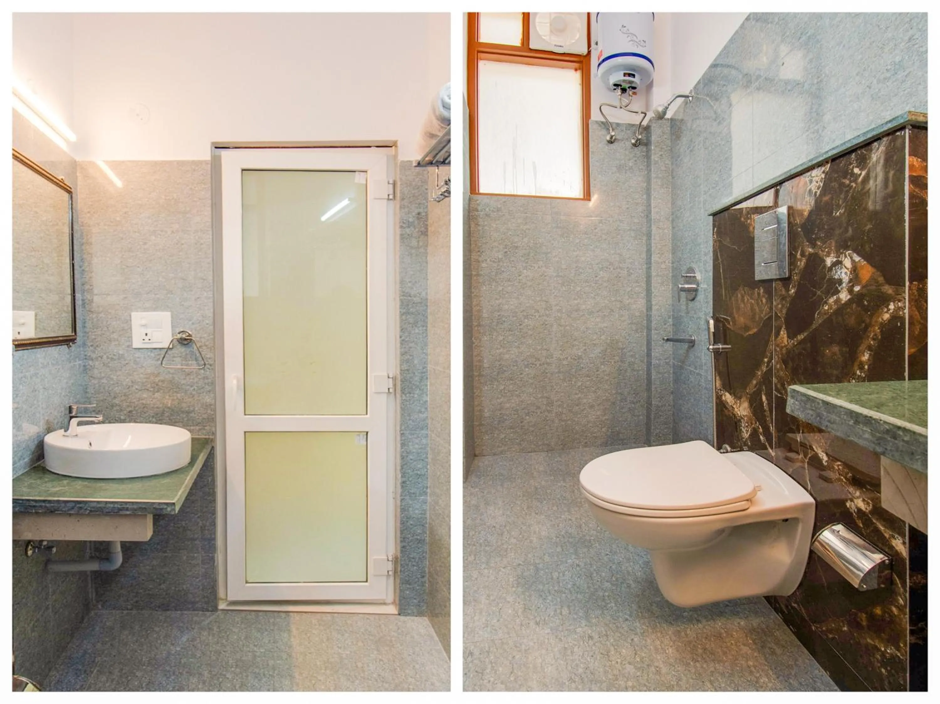 Bathroom in OYO Hotel O Omeshwari