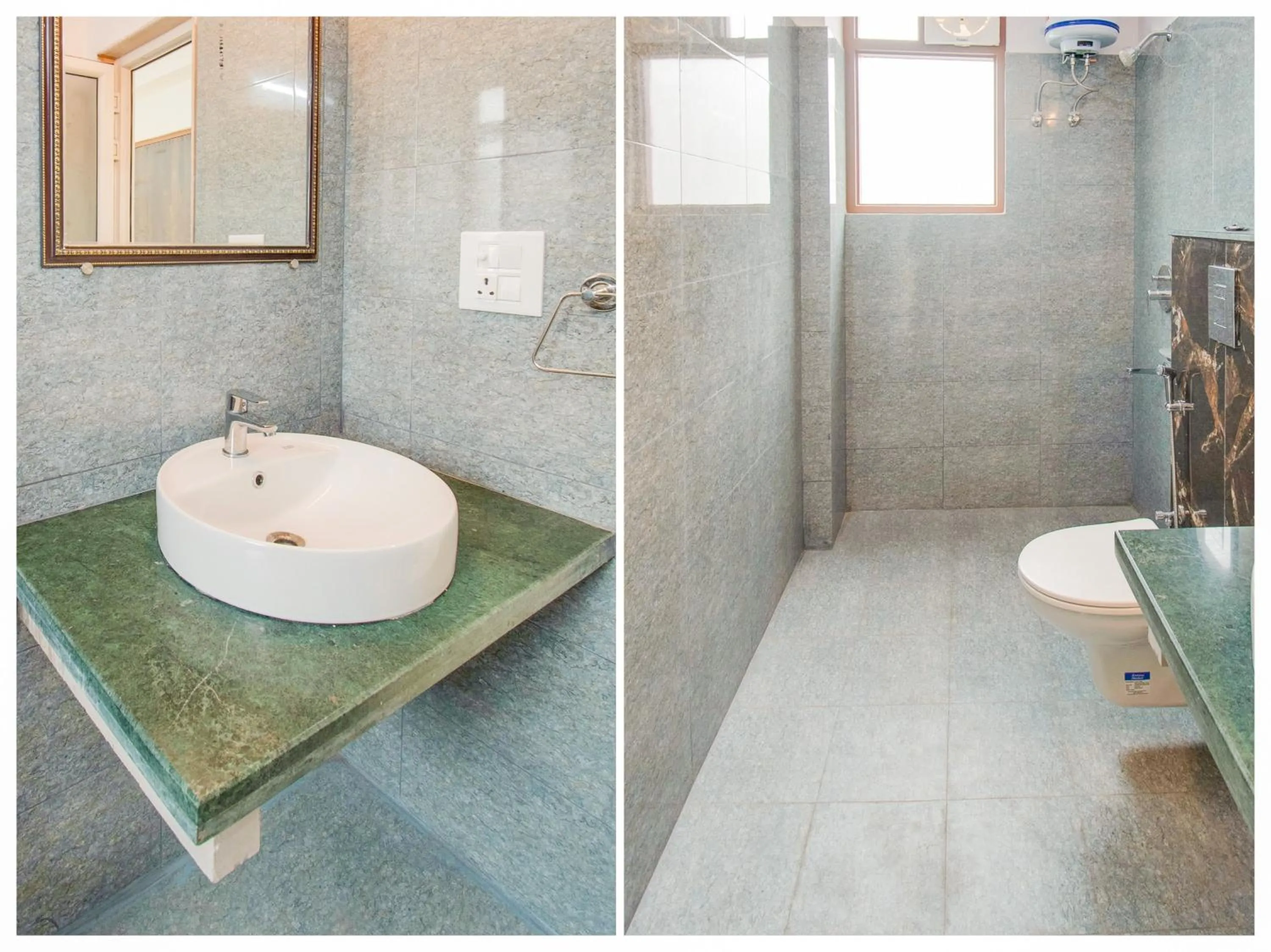 Bathroom in OYO Hotel O Omeshwari